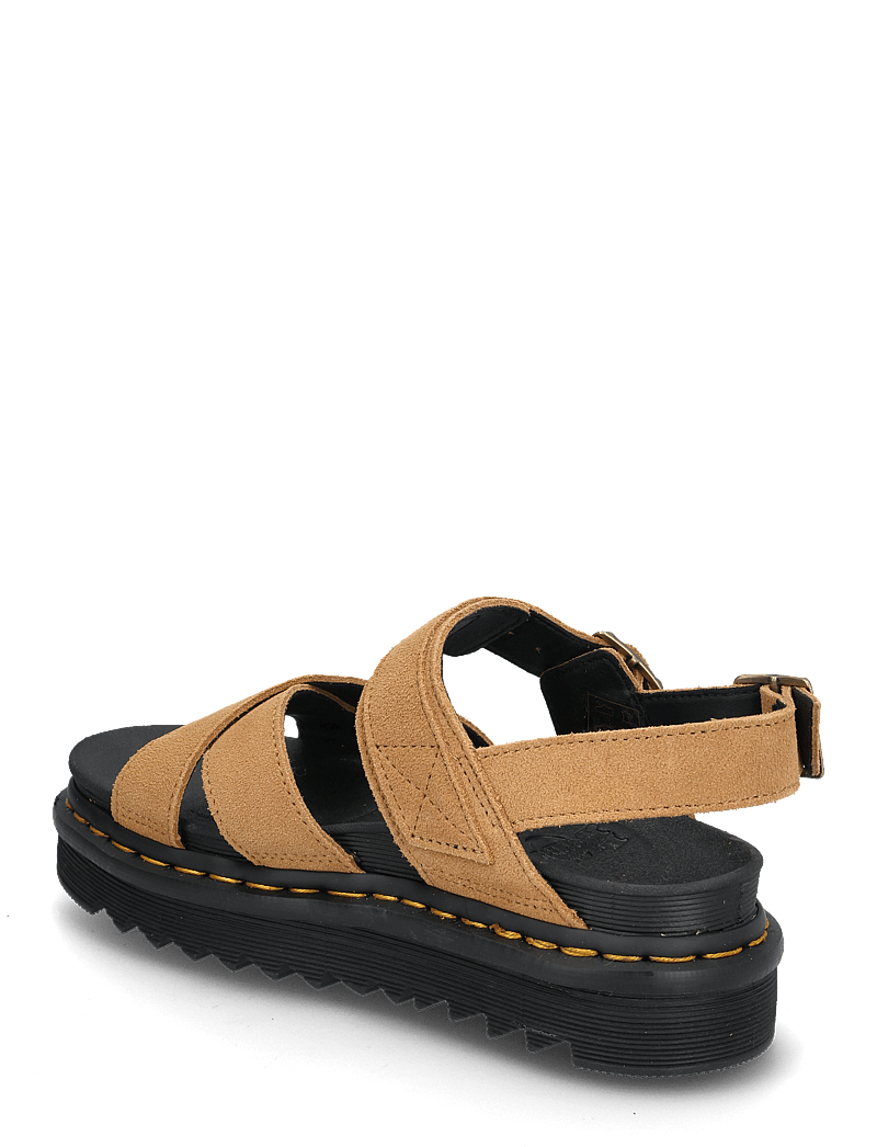 Dr. Martens - Voss Ii Tan Vt Eh Suede - flade sandaler - tan vt - 2