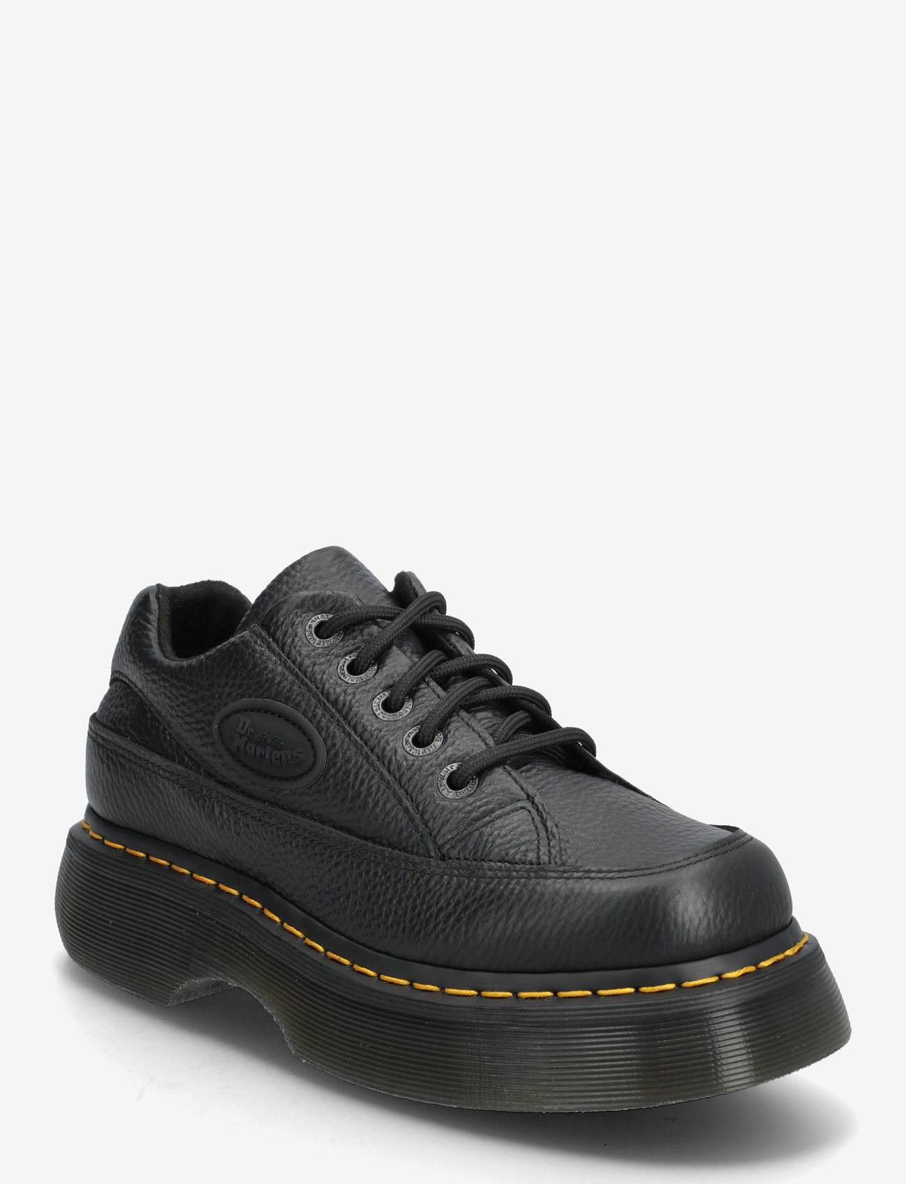 Dr. Martens - Buzz 5i Black Milled Nappa - chunky sneakers - black - 0