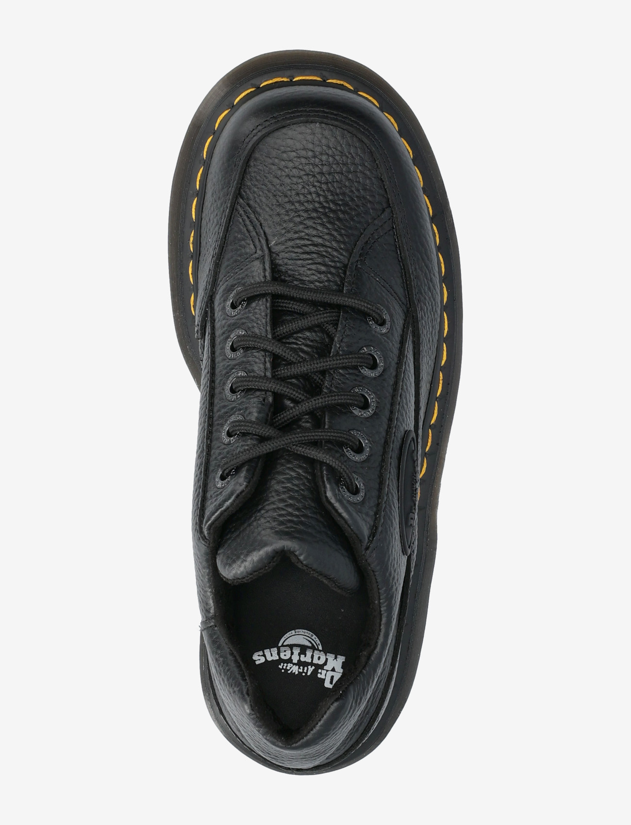 Dr. Martens - Buzz 5i Black Milled Nappa - chunky sneakers - black - 3