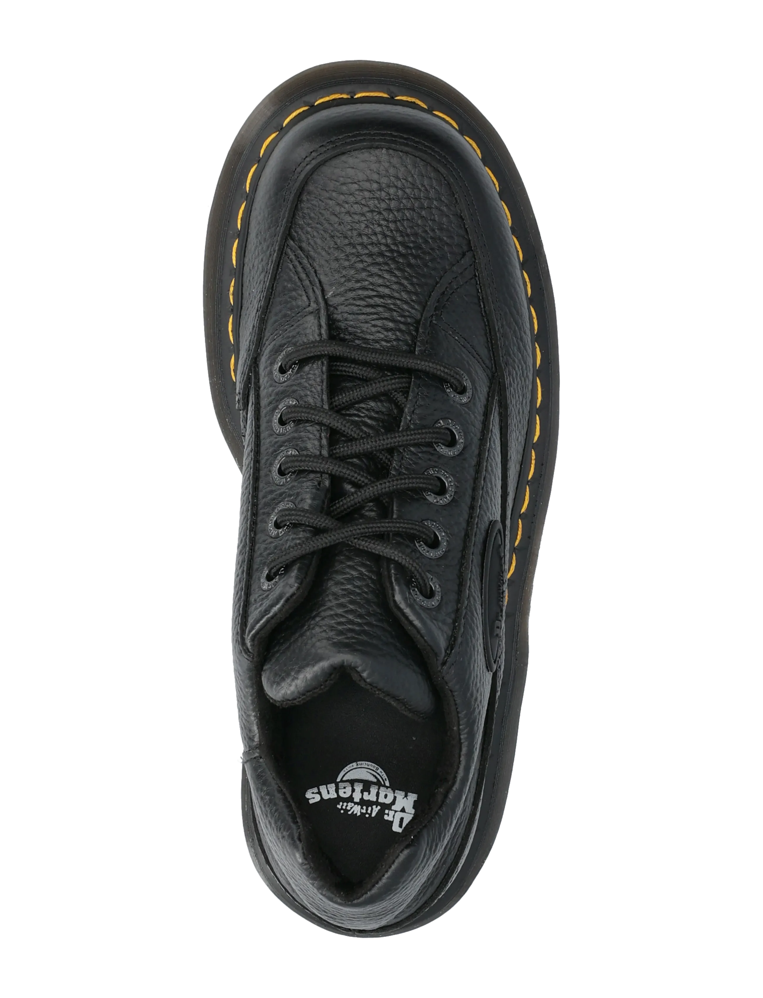 Dr. Martens - Buzz 5i Black Milled Nappa - chunky sneakers - black - 3