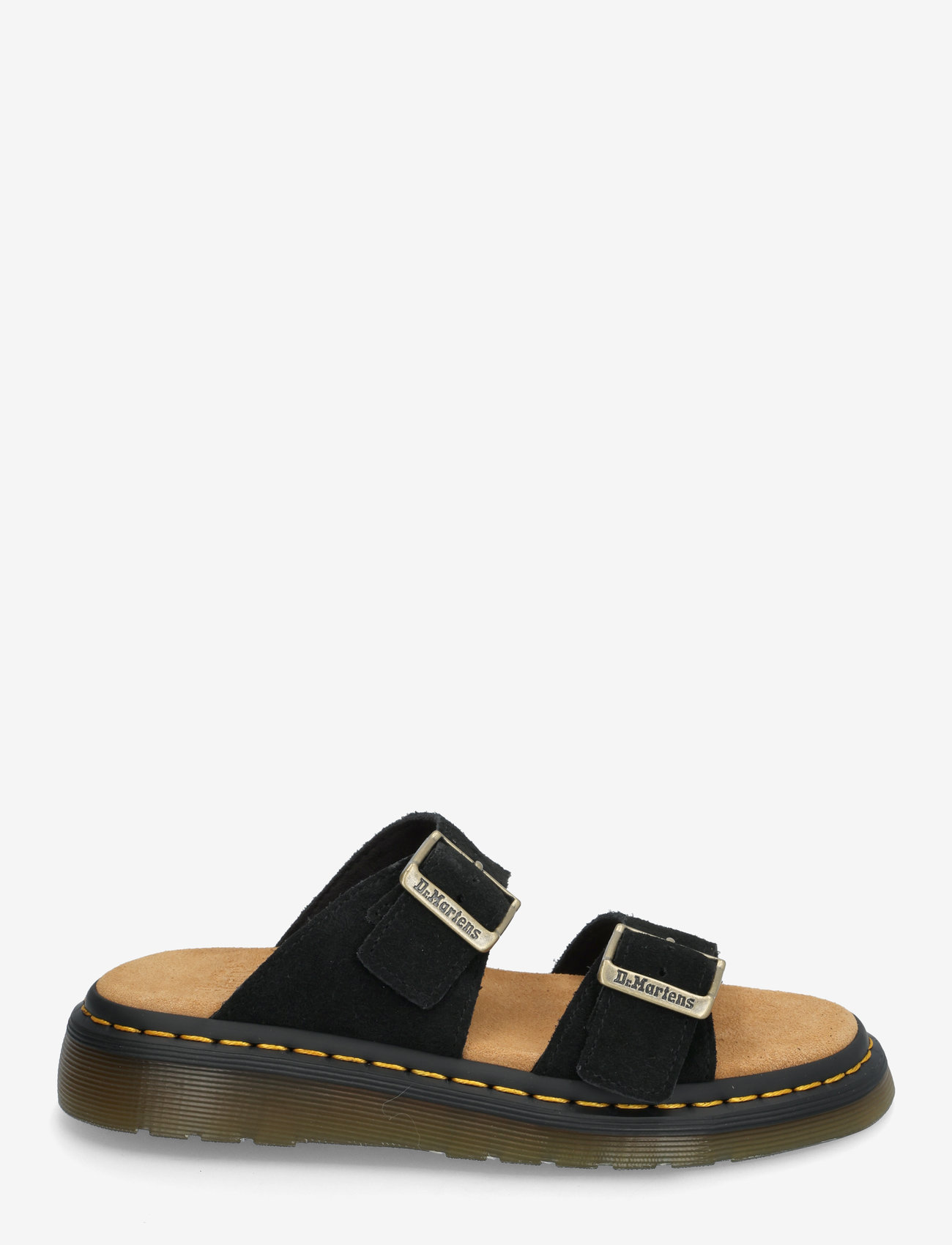 Dr. Martens - Josef Black Eh Suede - kontsata sandaalid - black - 1