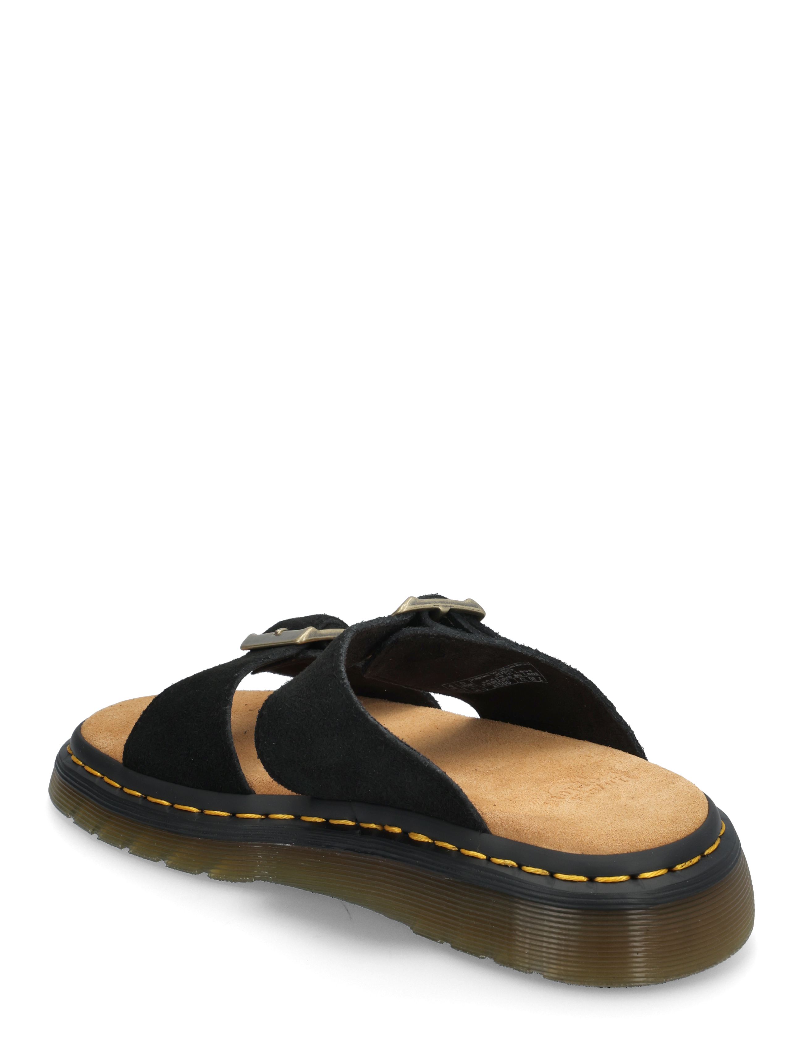 Dr. Martens - Josef Black Eh Suede - flache sandalen - black - 2