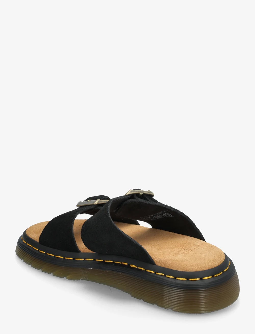Dr. Martens - Josef Black Eh Suede - flache sandalen - black - 2