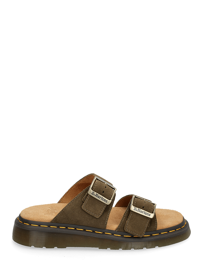 Dr. Martens - Josef Dms Olive Bronx Suede - platta sandaler - dms olive - 1