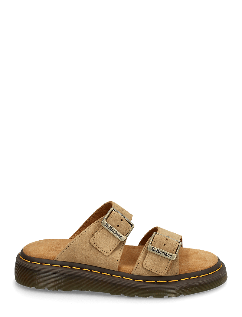 Dr. Martens - Josef Savannah Tan Bronx Suede - płaskie sandały - savannah tan - 1