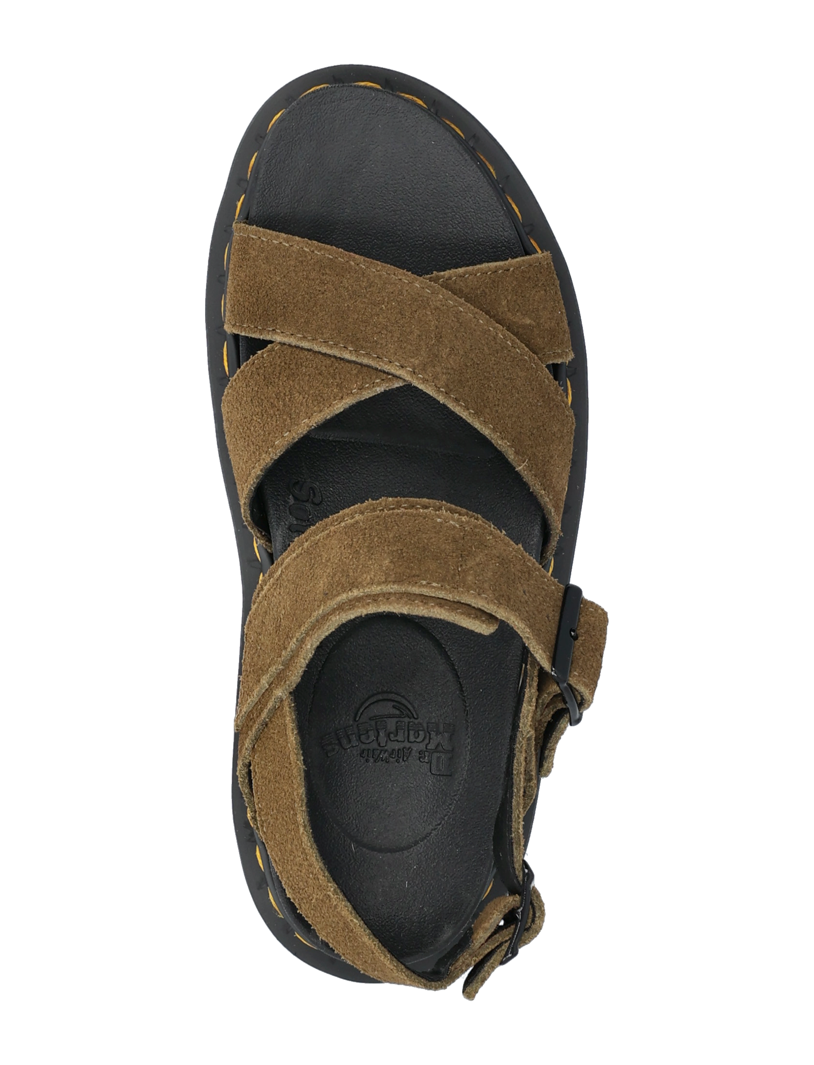 Dr. Martens - Voss Ii Dms Olive Bronx Suede - dms olive - 3