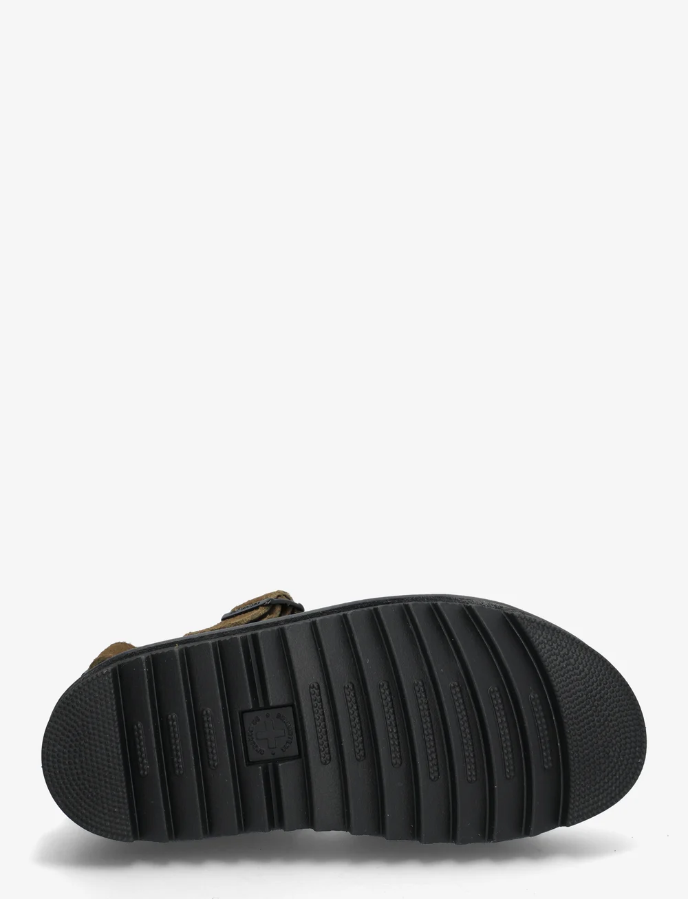 Dr. Martens - Voss Ii Dms Olive Bronx Suede - flache sandalen - dms olive - 4