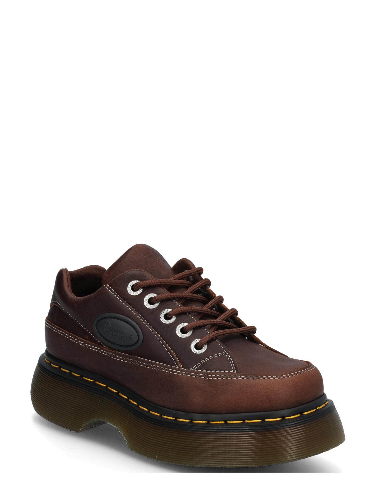 Dr. Martens Buzz 5i Dark Brown Grizzly - Låga sneakers - DARK BROWN / brown