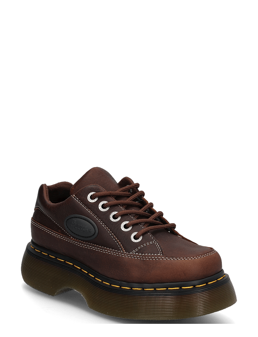Dr. Martens - Buzz 5i Dark Brown Grizzly - niedrige sneaker - dark brown - 0