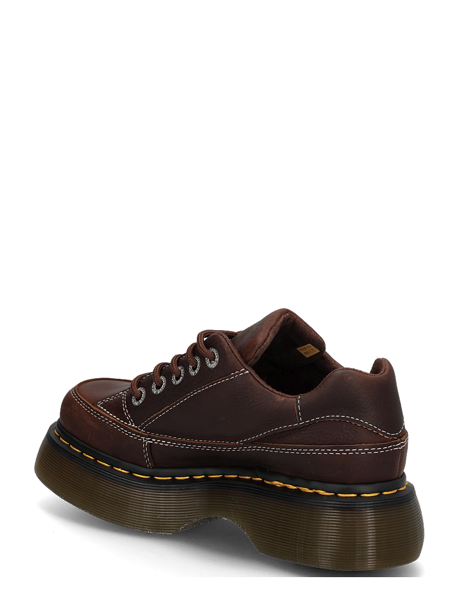 Dr. Martens - Buzz 5i Dark Brown Grizzly - niedrige sneaker - dark brown - 1