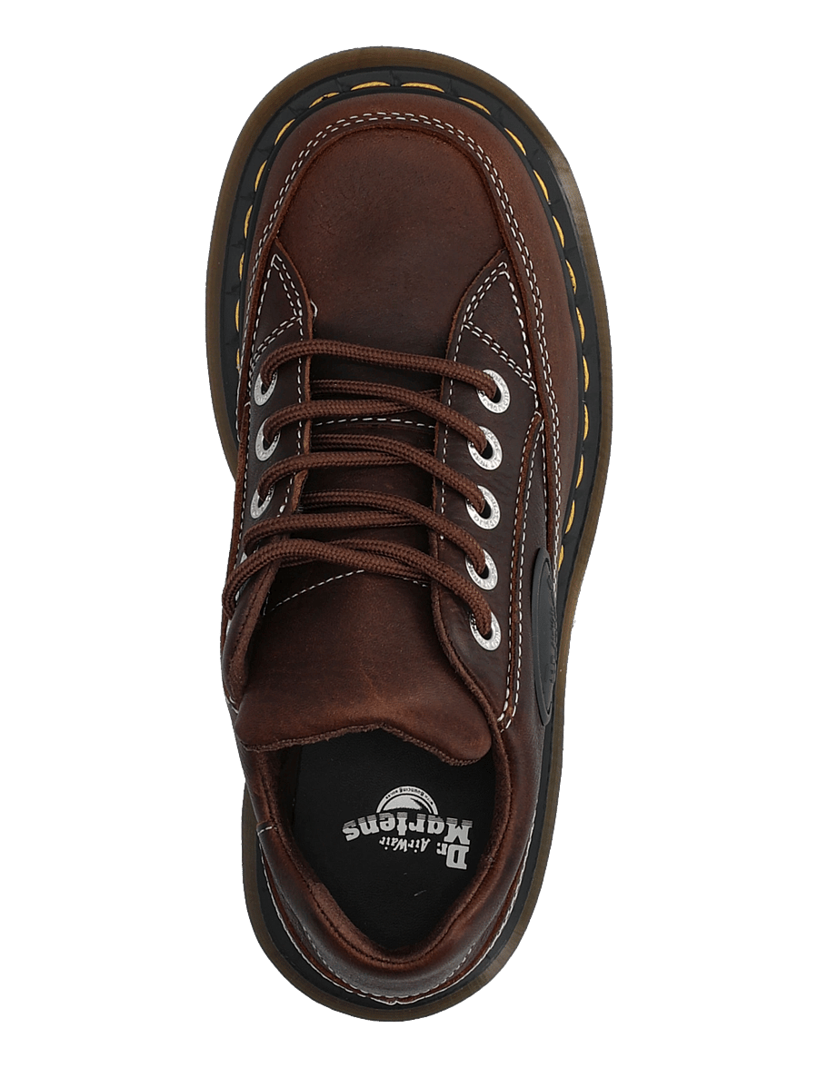Dr. Martens - Buzz 5i Dark Brown Grizzly - niedrige sneaker - dark brown - 3