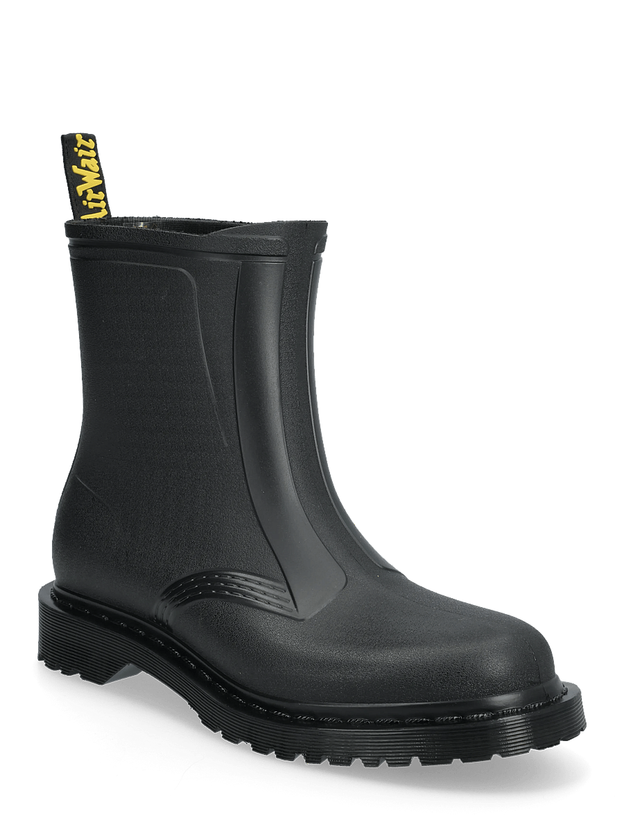 Dr. Martens - 1460 Rain Black Pvc - kummikud - black - 0
