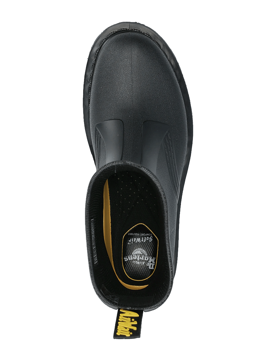 Dr. Martens - 1460 Rain Black Pvc - kummikud - black - 3
