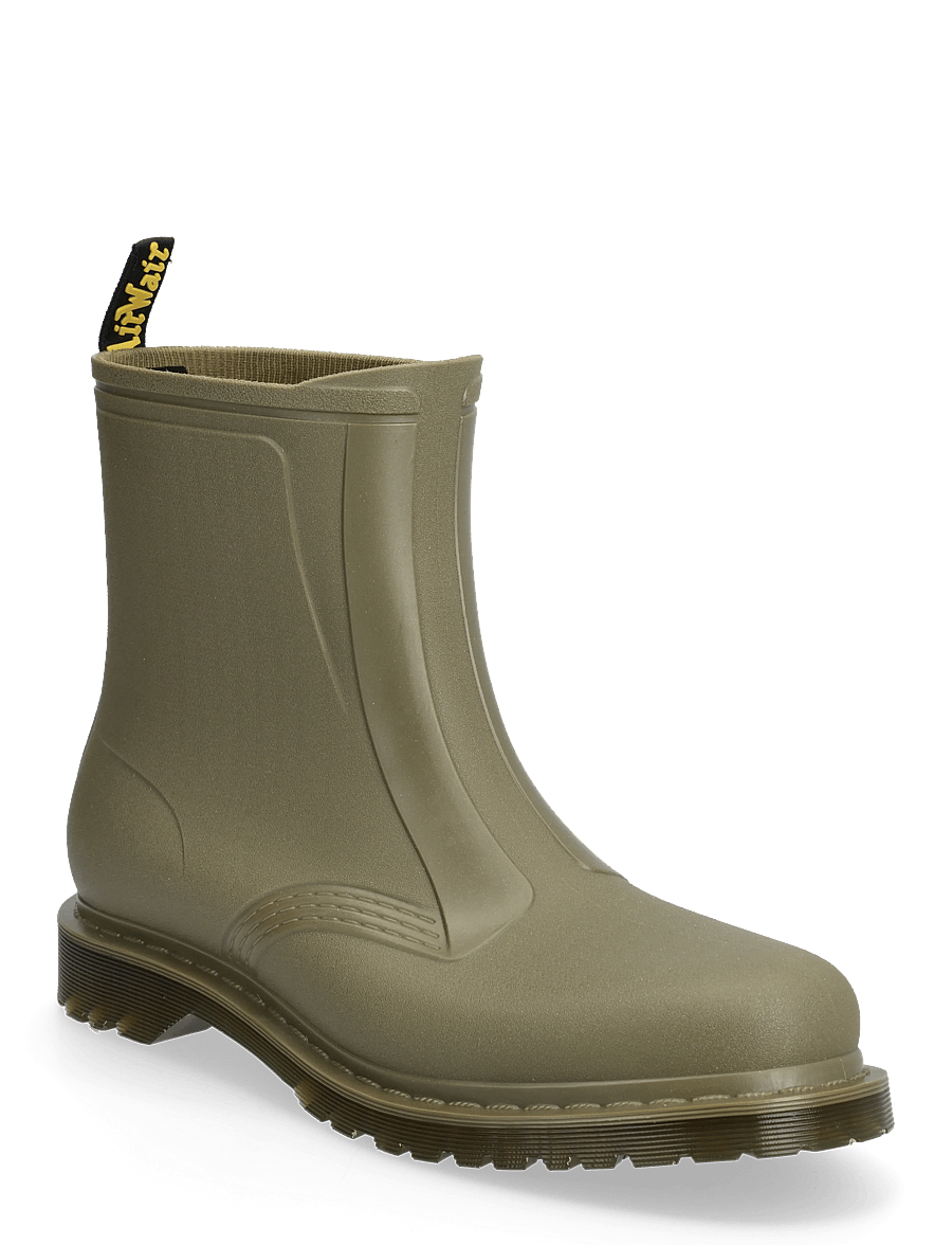 Dr. Martens - 1460 Rain Dms Olive Pvc - gummistøvler - dms olive - 0