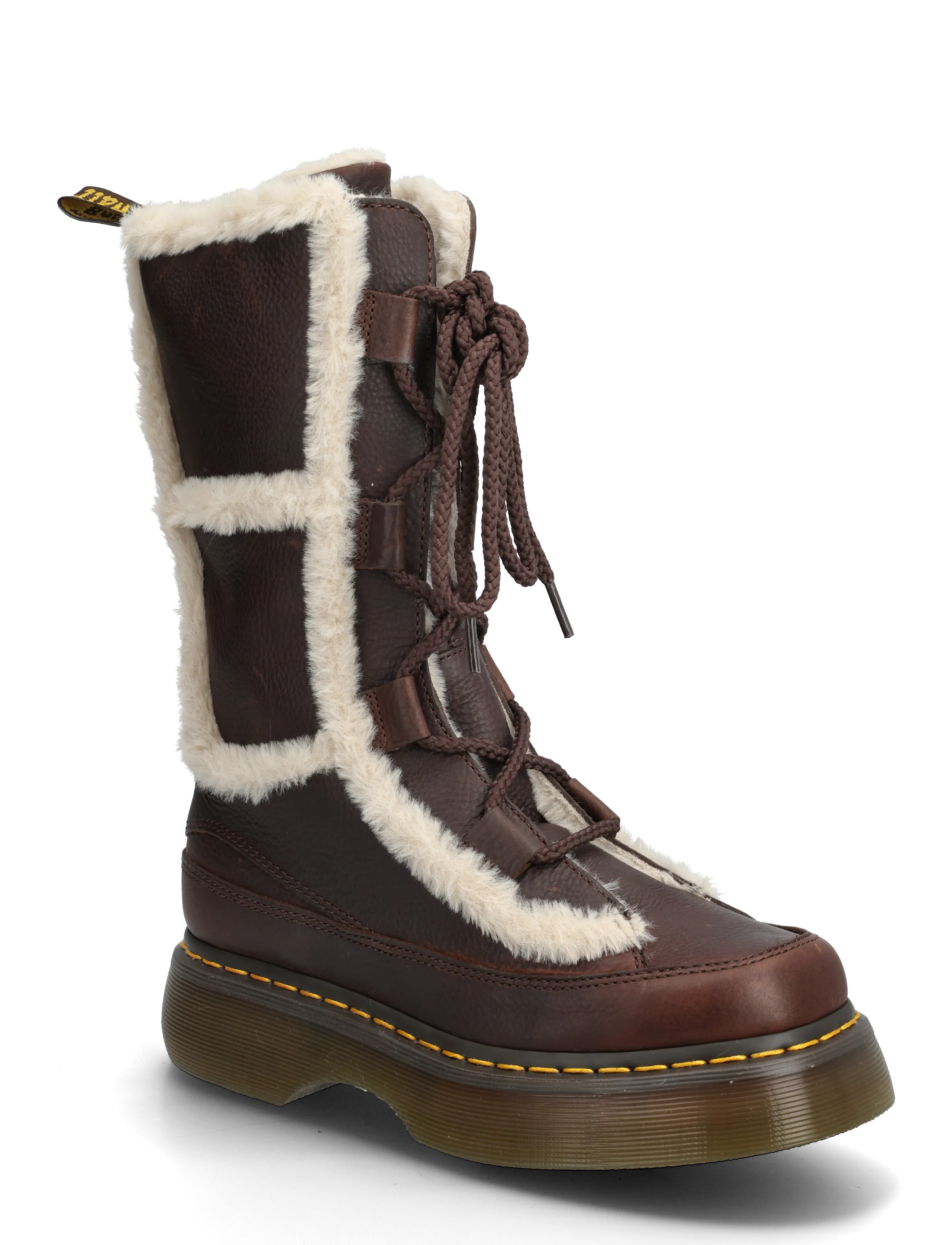 Dr. Martens Buzz Lace Wl - Dr. Martens - DARK BROWN+NATURAL / brown