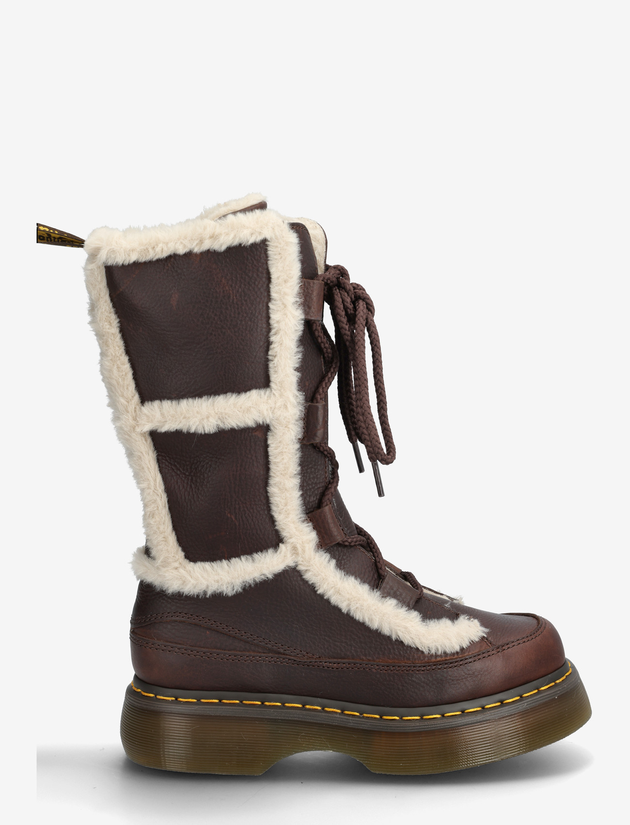 Dr. Martens - Buzz Lace Wl - varmforede sko - dark brown+natural - 1