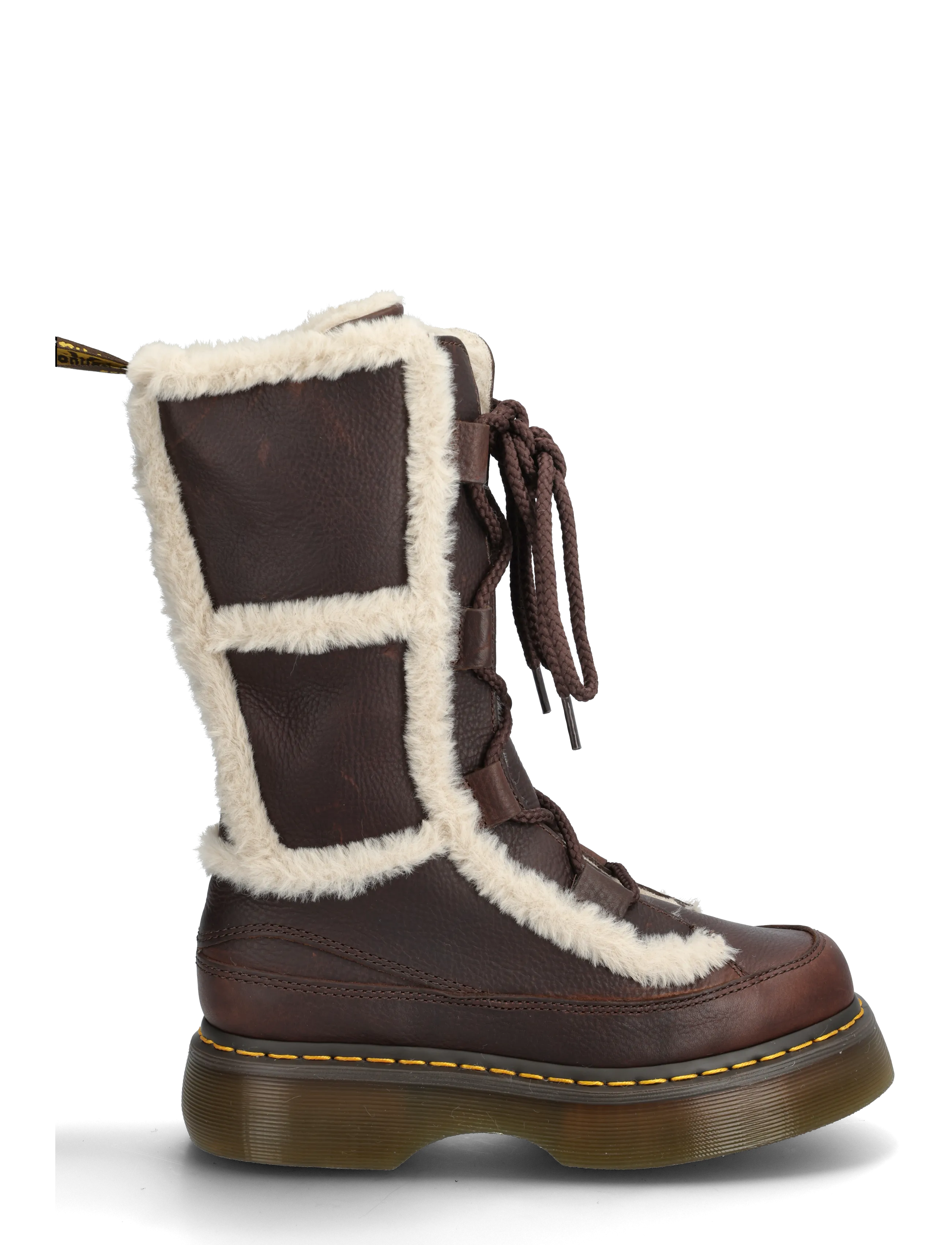 Dr. Martens - Buzz Lace Wl - kvinnor - dark brown+natural - 1