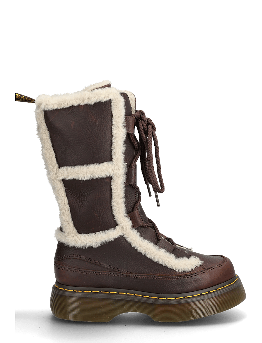 Dr. Martens - Buzz Lace Wl - winter boots - dark brown+natural - 1