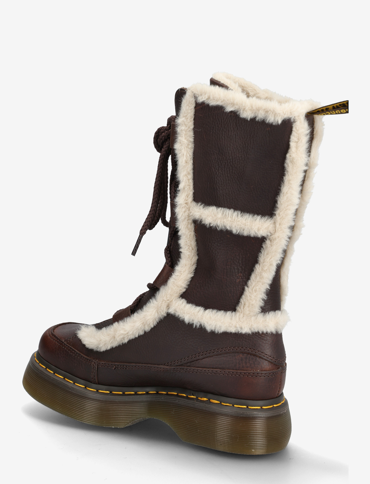 Dr. Martens - Buzz Lace Wl - varmforede sko - dark brown+natural - 2