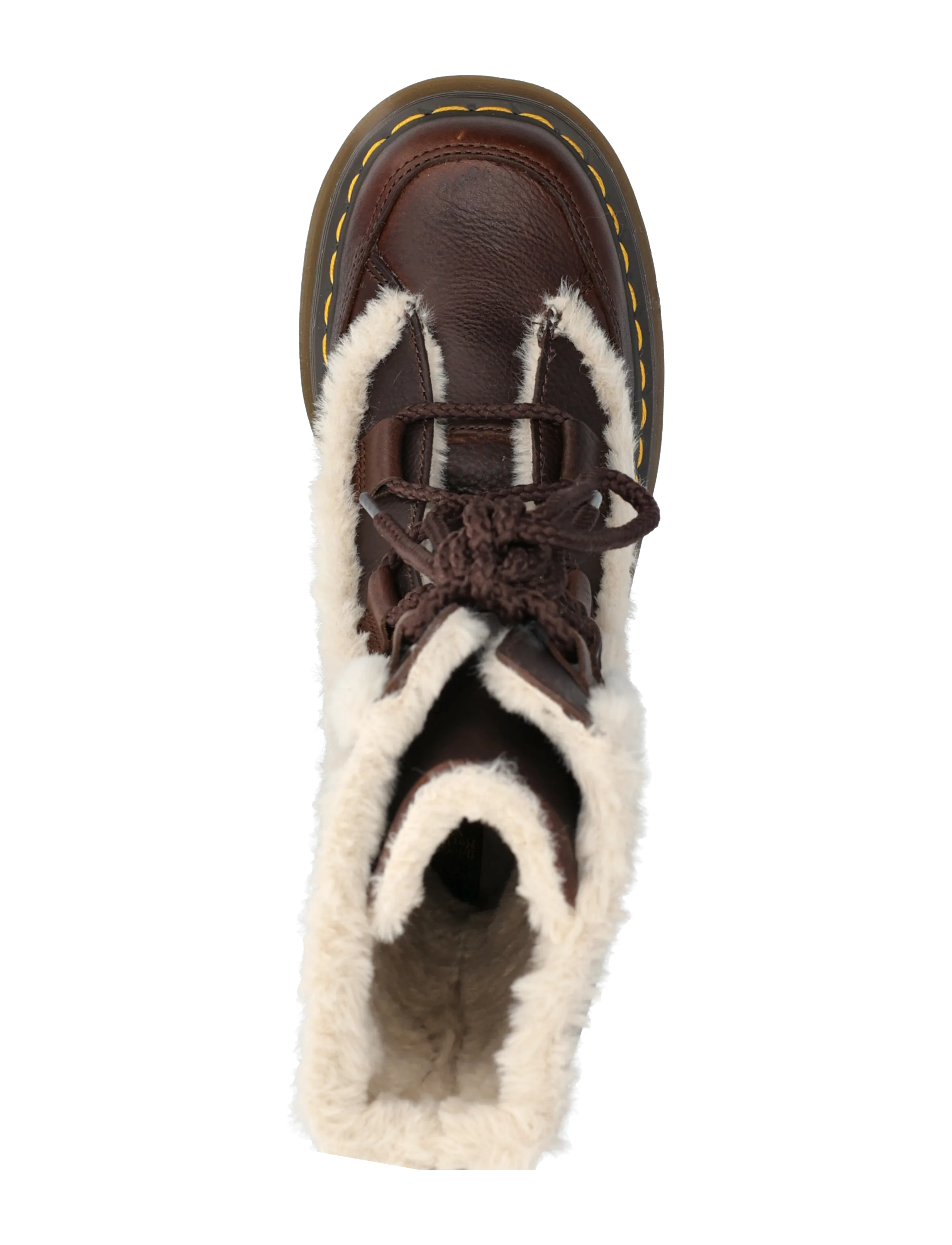 Dr. Martens - Buzz Lace Wl - kvinnor - dark brown+natural - 3
