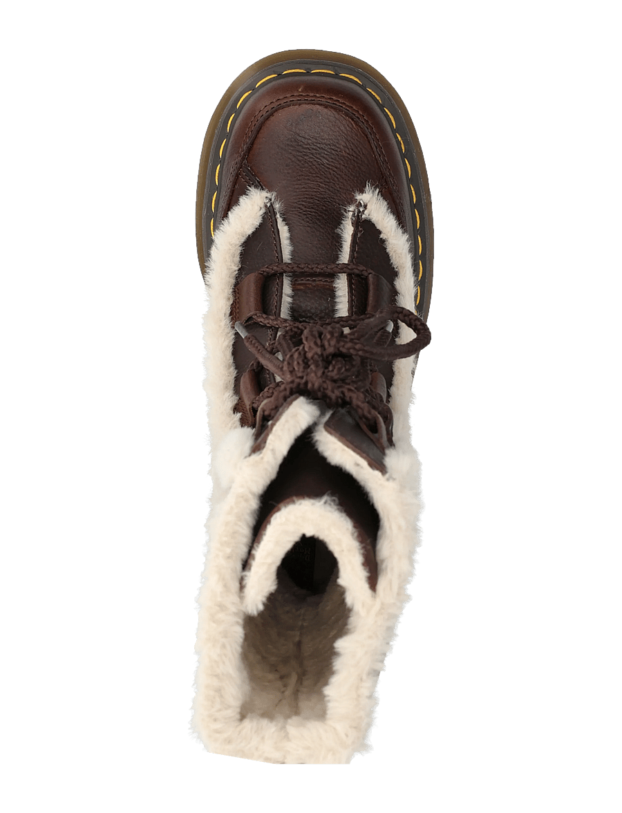 Dr. Martens - Buzz Lace Wl - winter boots - dark brown+natural - 3