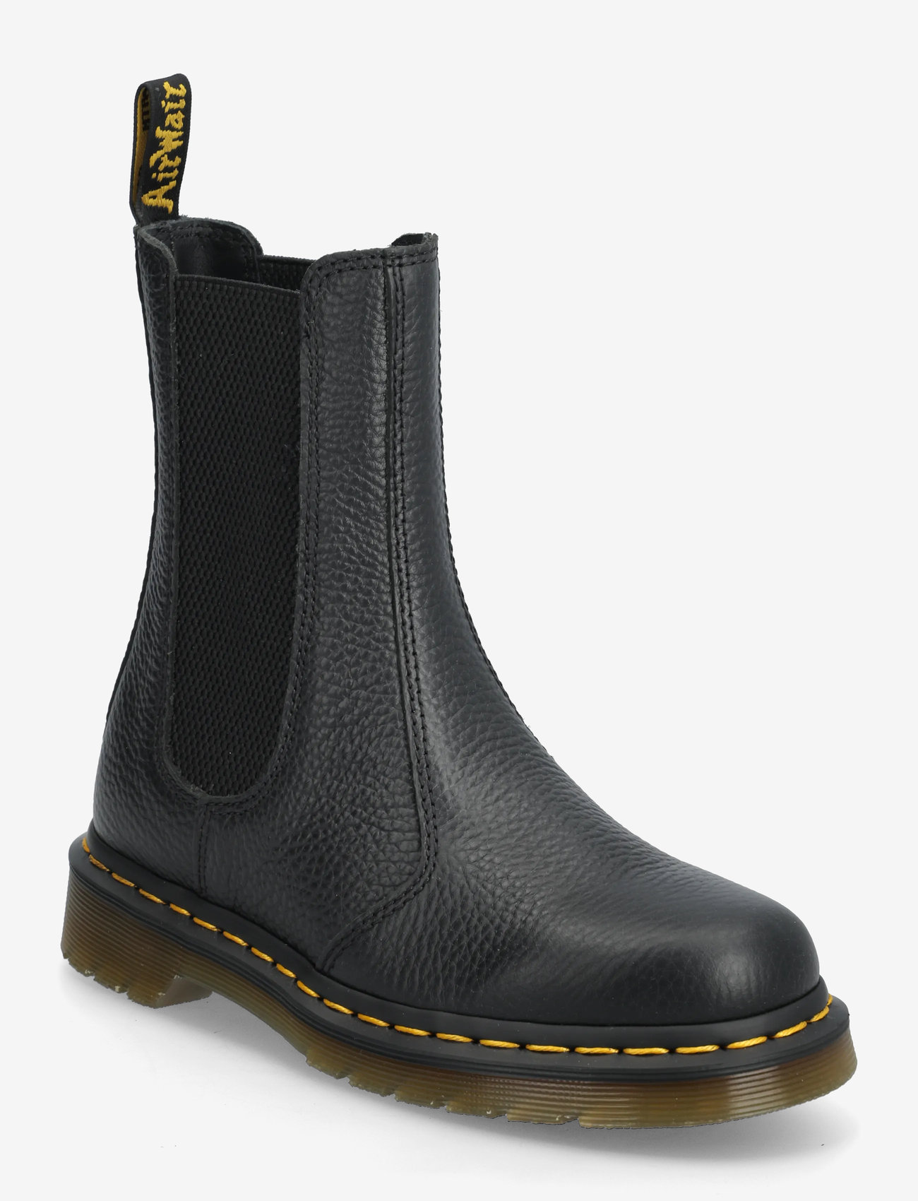 Dr. Martens - 2976 Hi Black Milled Nappa - hverdags stil - black - 0