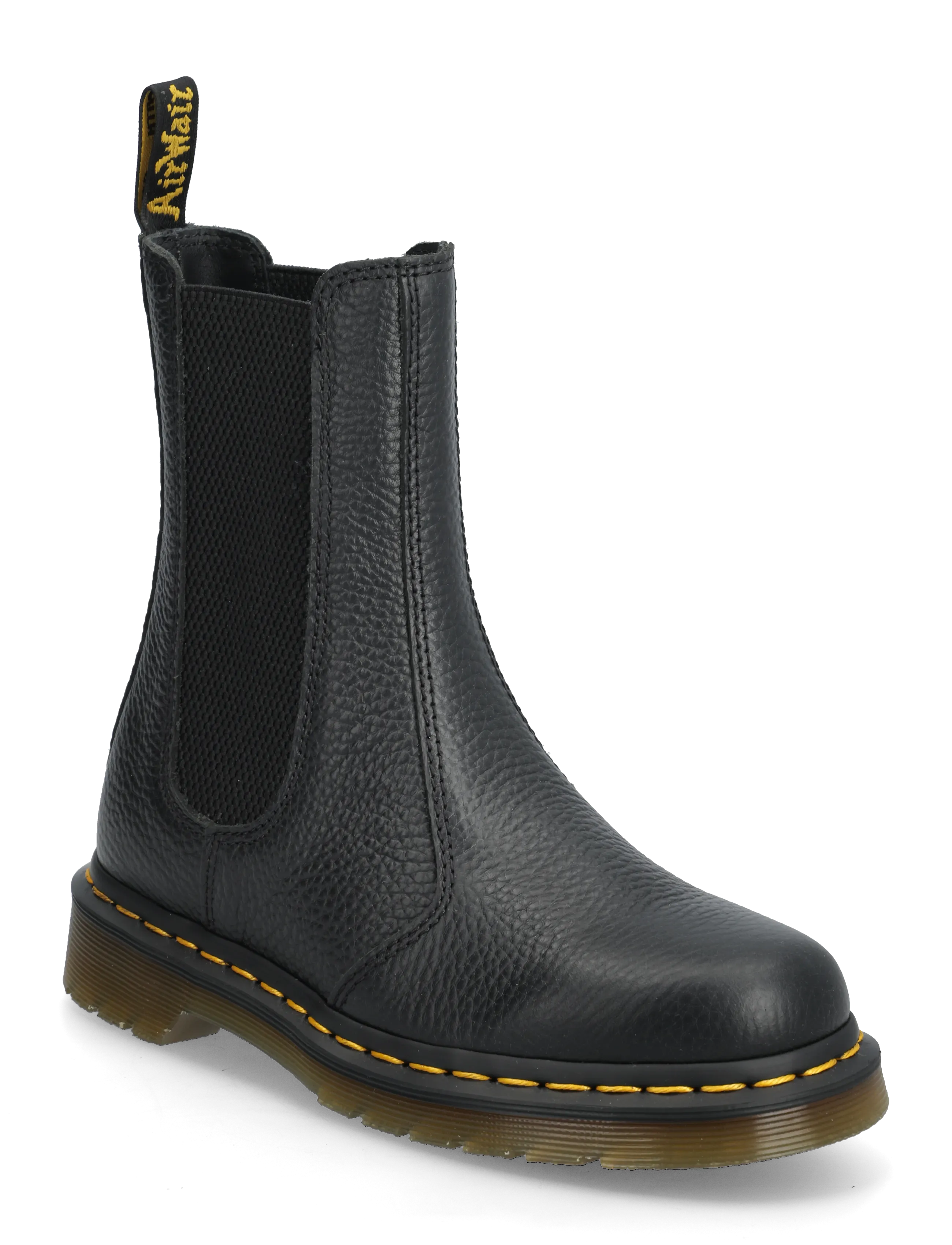 Dr. Martens 2976 Hi Black Milled Nappa - Dr. Martens - BLACK / black