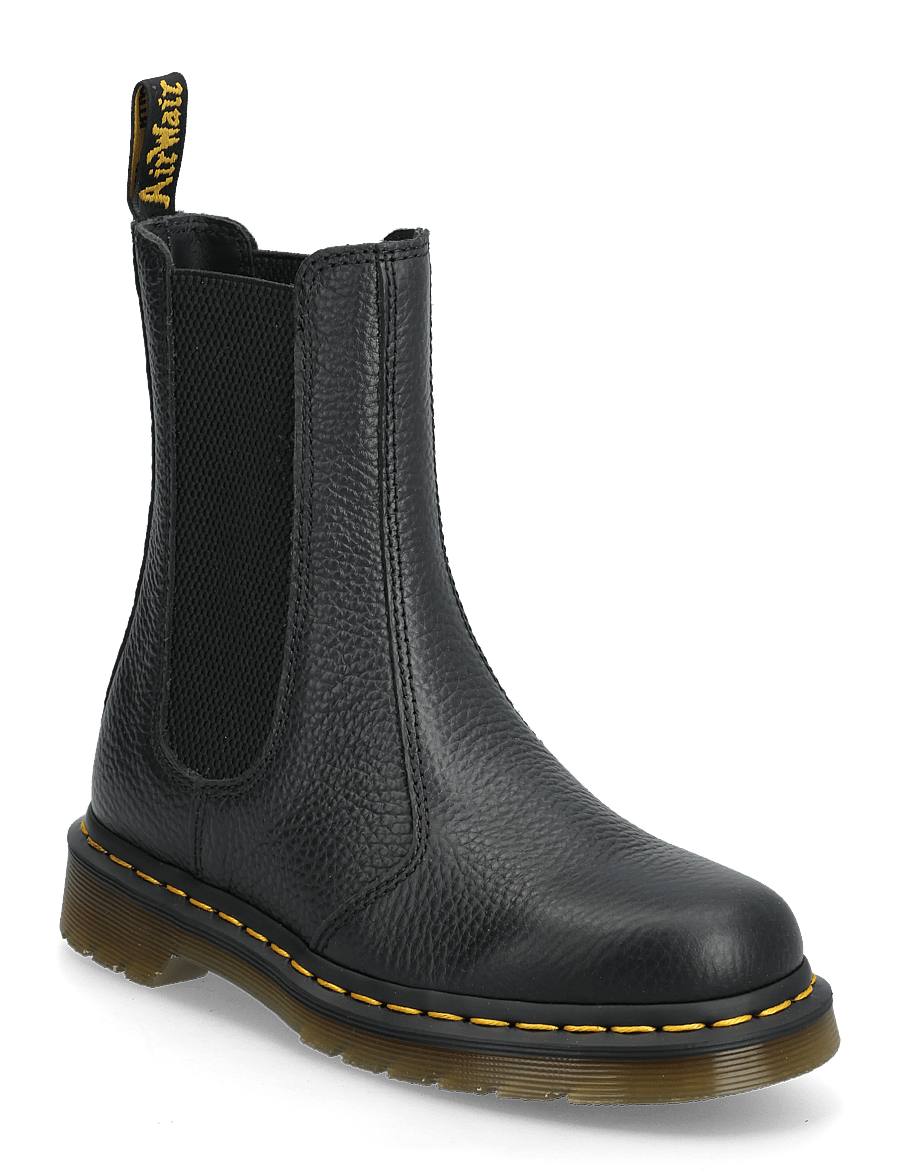 Dr. Martens - 2976 Hi Black Milled Nappa - chelsea boots - black - 0