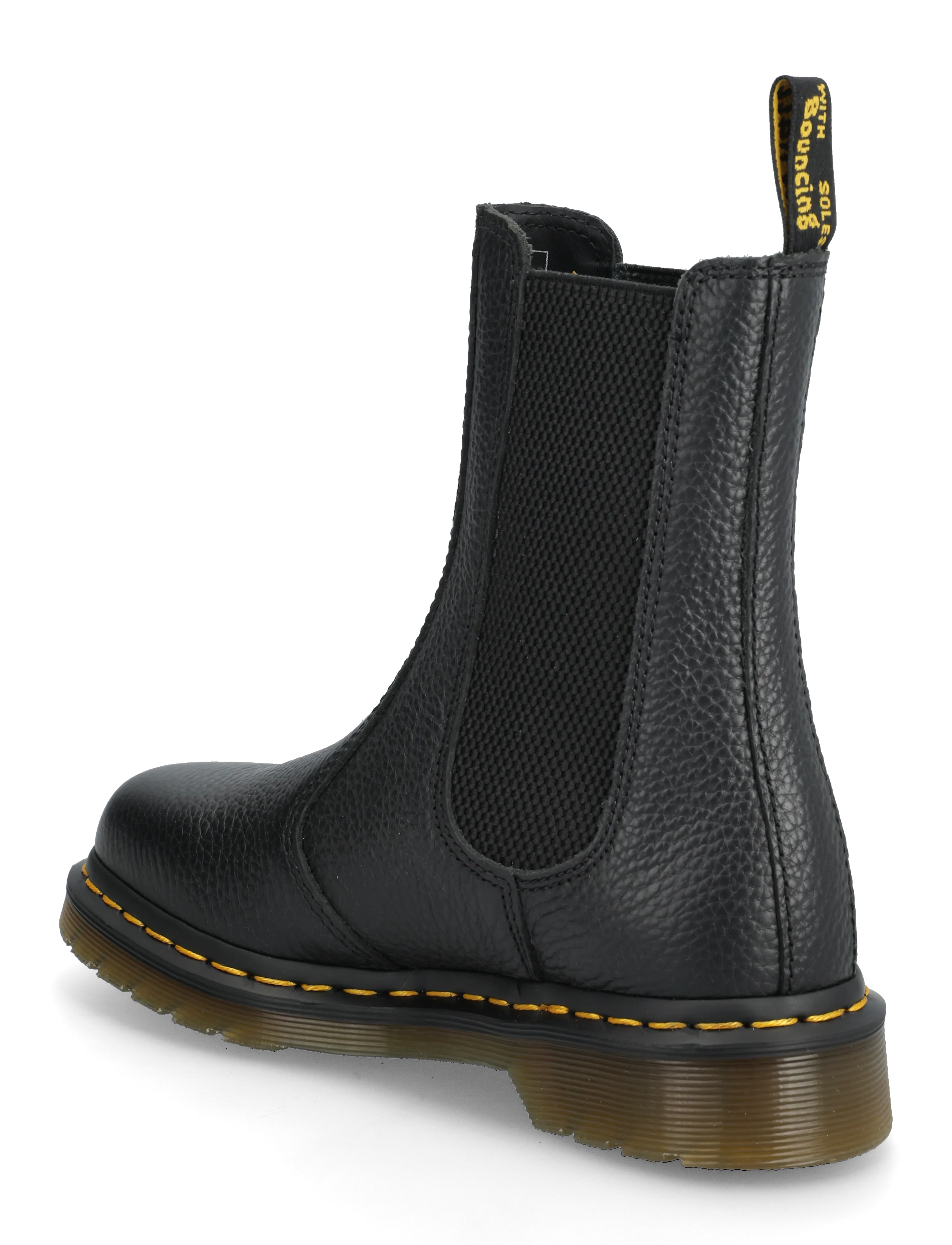 Dr. Martens - 2976 Hi Black Milled Nappa - chelsea boots - black - 2