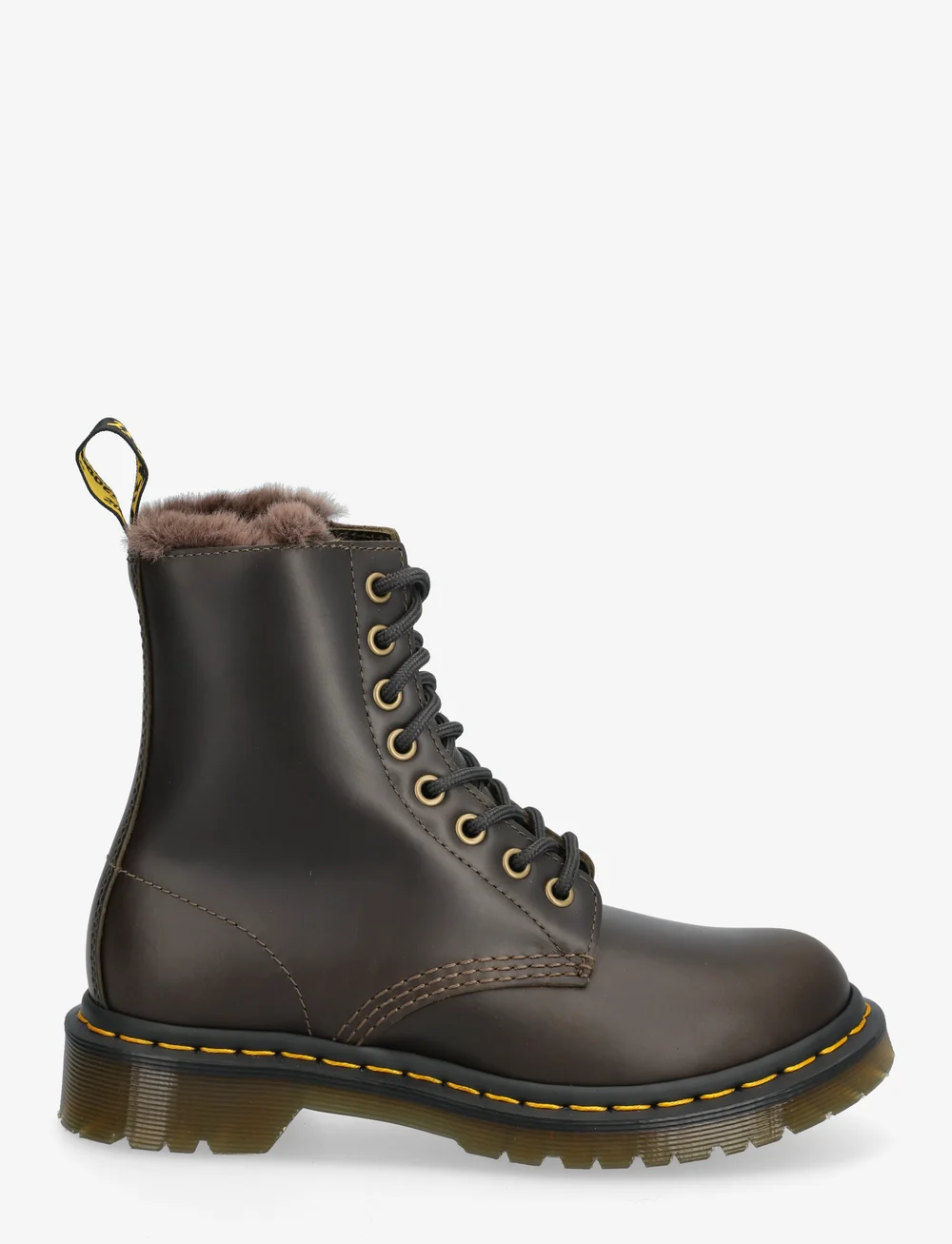 Dr. Martens - 1460 Serena - laced boots - dark taupe - 1