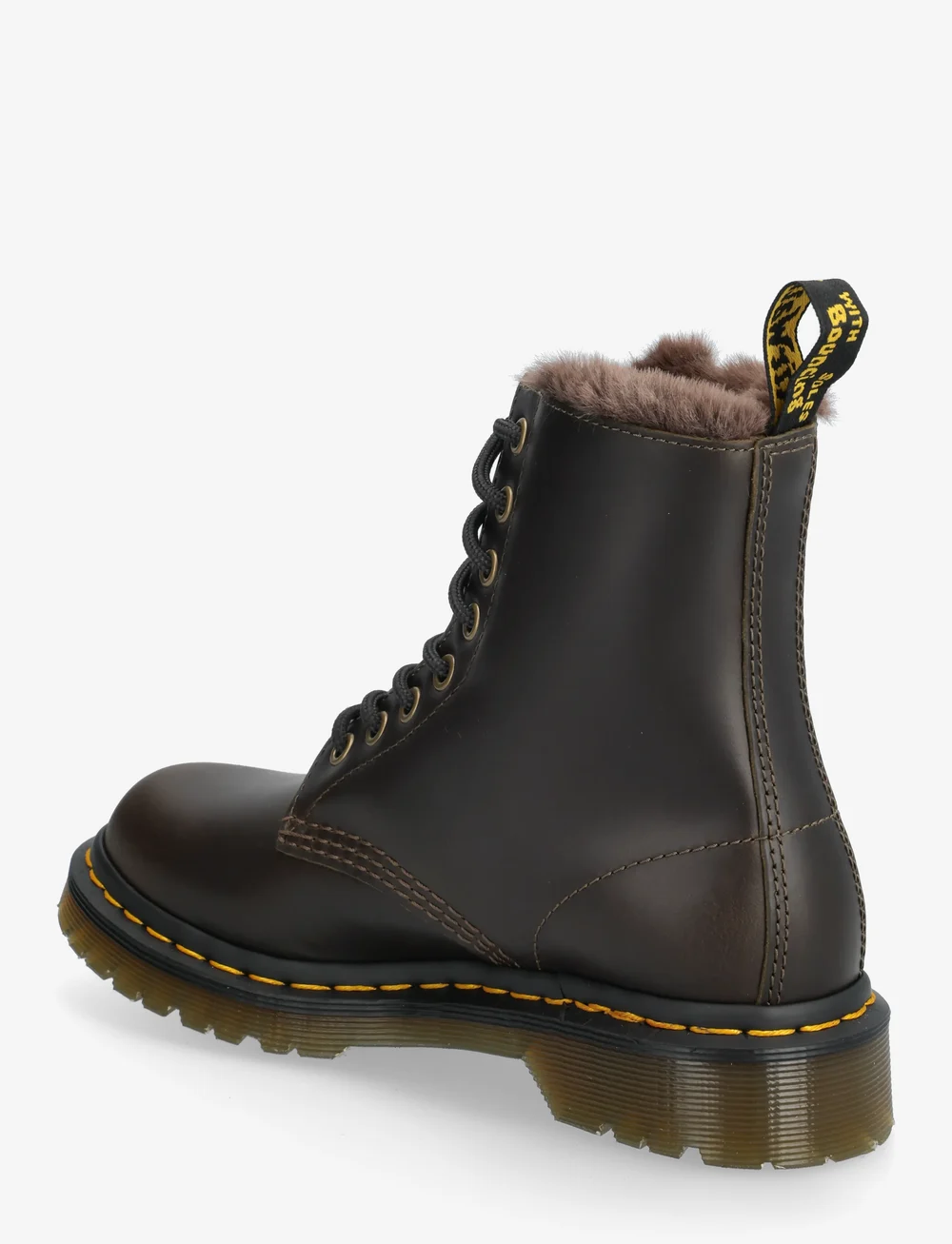 Dr. Martens - 1460 Serena - laced boots - dark taupe - 2
