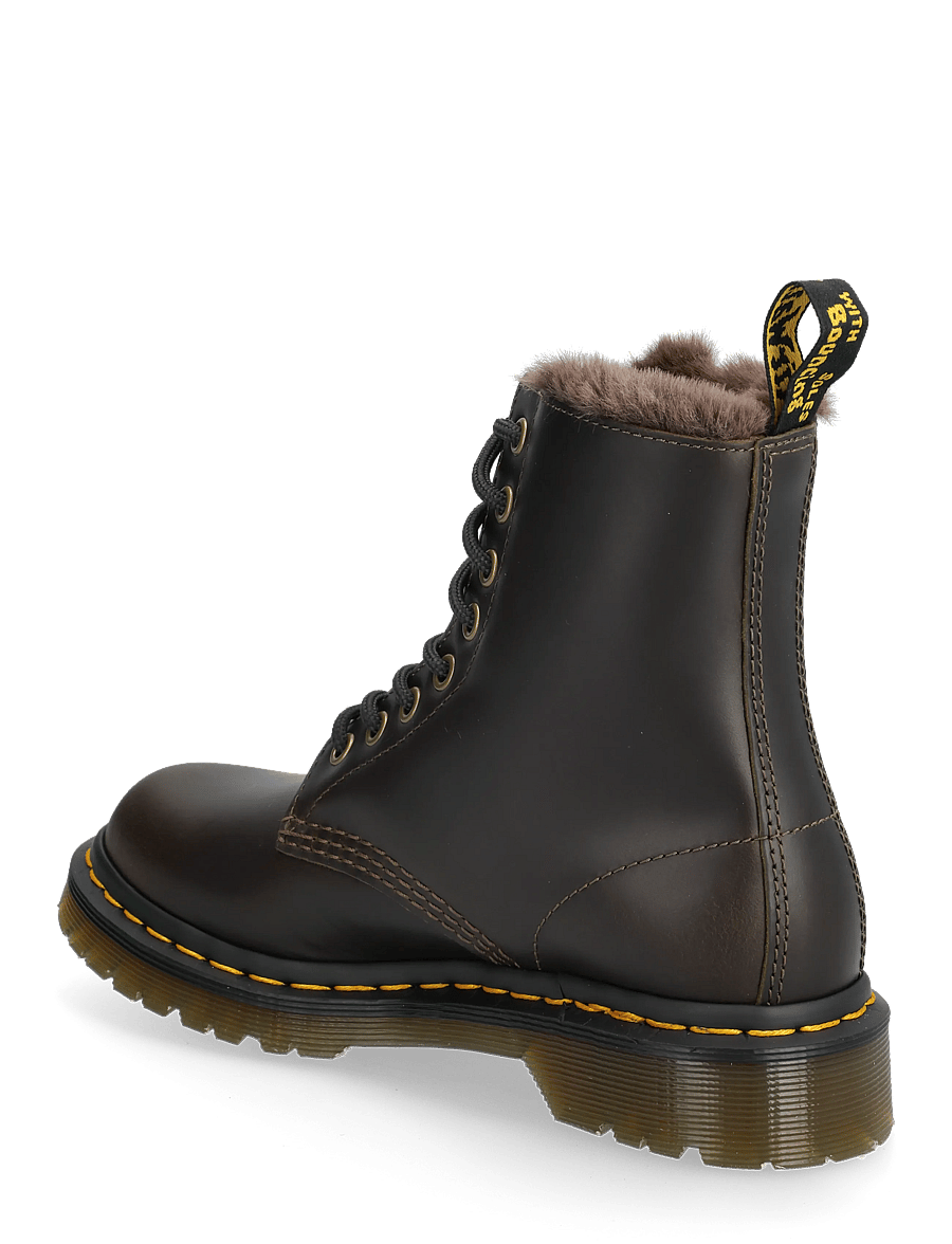 Dr. Martens - 1460 Serena - geschnürte stiefel - dark taupe - 2