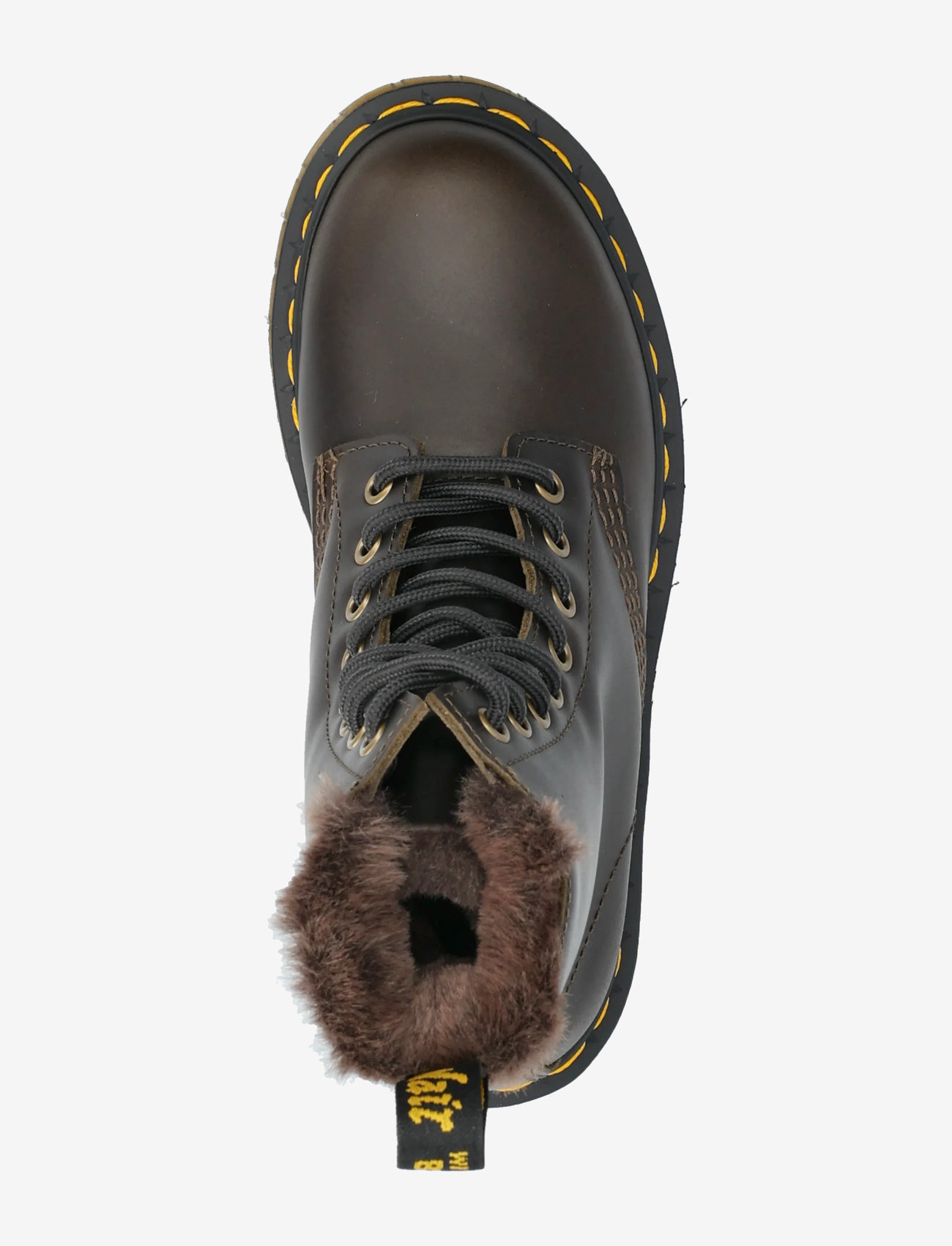 Dr. Martens - 1460 Serena - geschnürte stiefel - dark taupe - 3