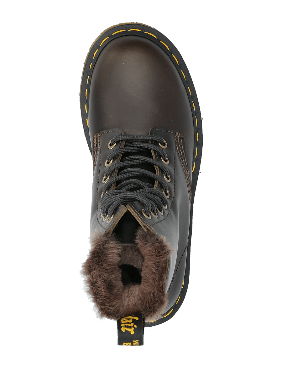 Dr. Martens - 1460 Serena - geschnürte stiefel - dark taupe - 3
