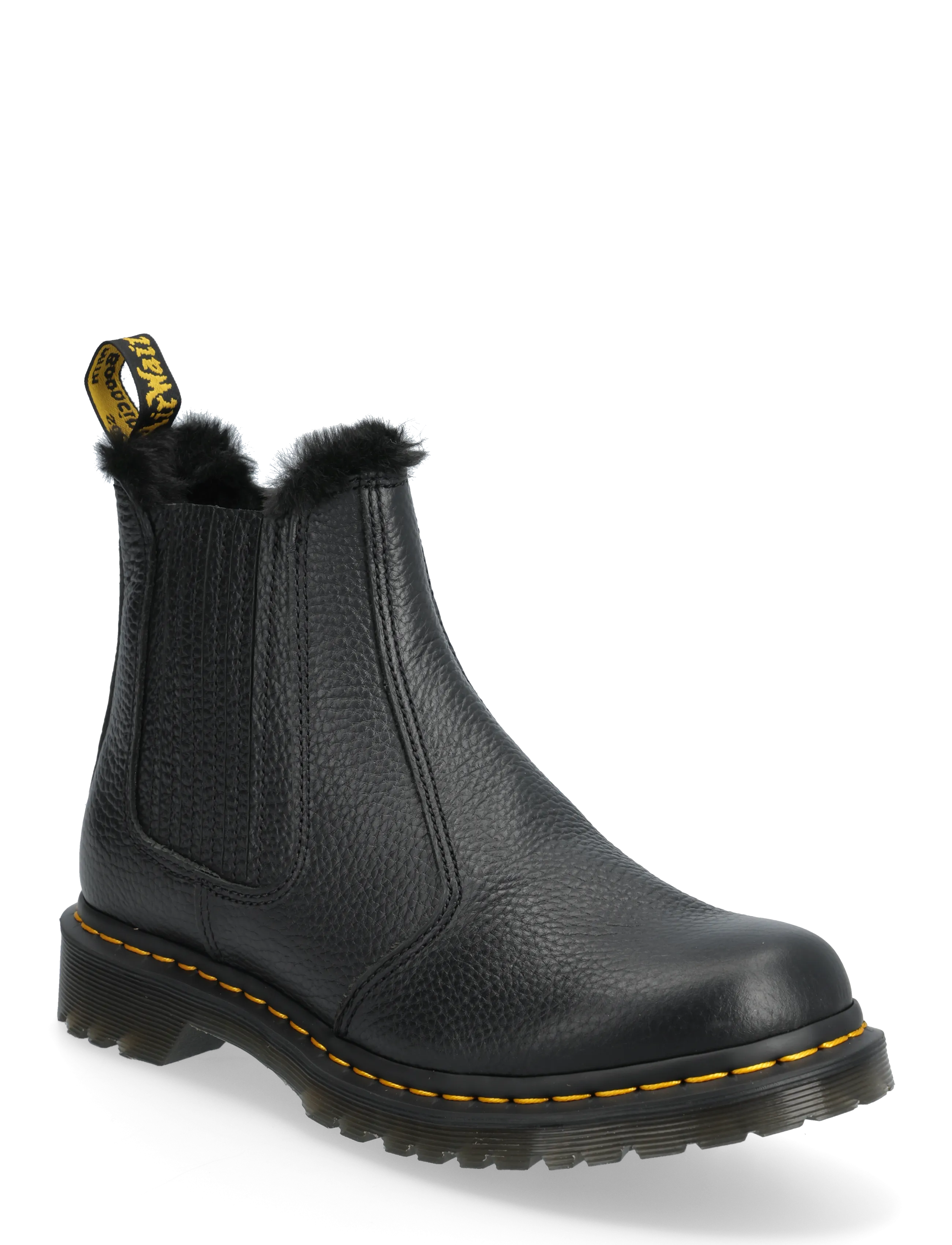 Dr. Martens 2976 Leonore Ii Black Milled Nappa, 37, Ankle Boots, Schwarz - Boots Flat Heel, Frauen