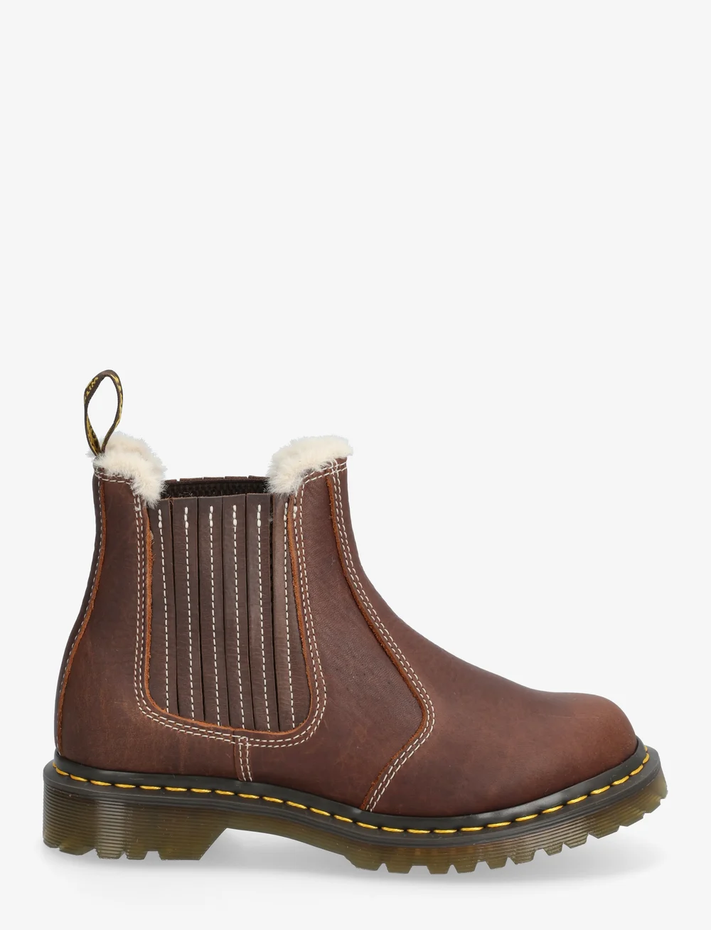 Dr. Martens - 2976 Leonore Ii Dark Brown Grizzly - flache stiefeletten - brown grizzly - 1