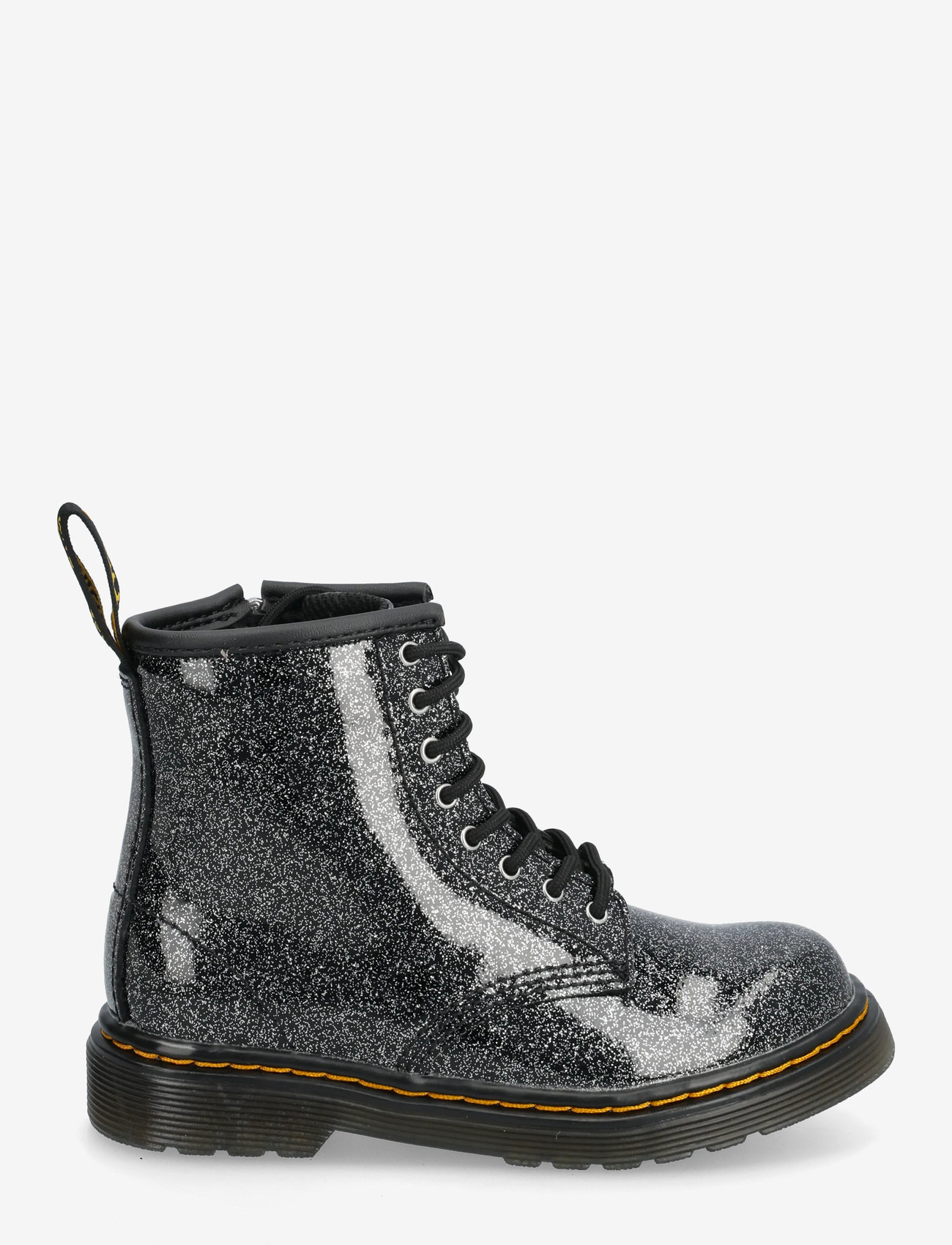 Dr. Martens - 1460 T Black+Silver Nebula Glitter - saapad - black+silver - 1