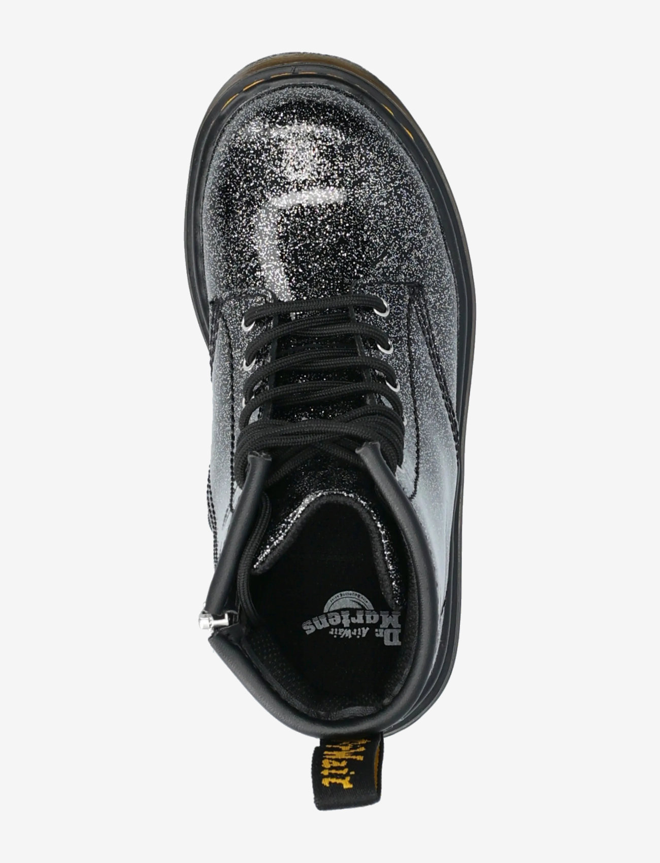 Dr. Martens - 1460 T Black+Silver Nebula Glitter - saapad - black+silver - 3