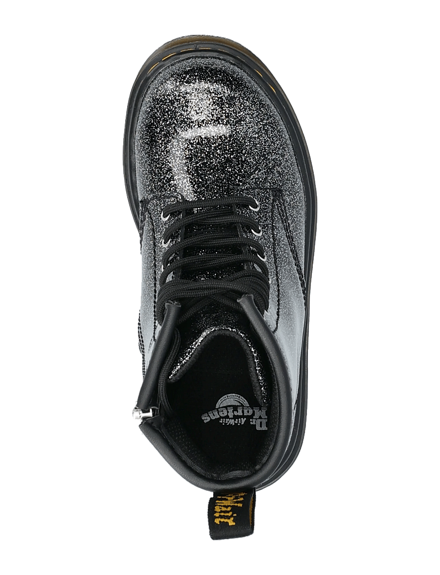 Dr. Martens - 1460 T Black+Silver Nebula Glitter - stiefel - black+silver - 3