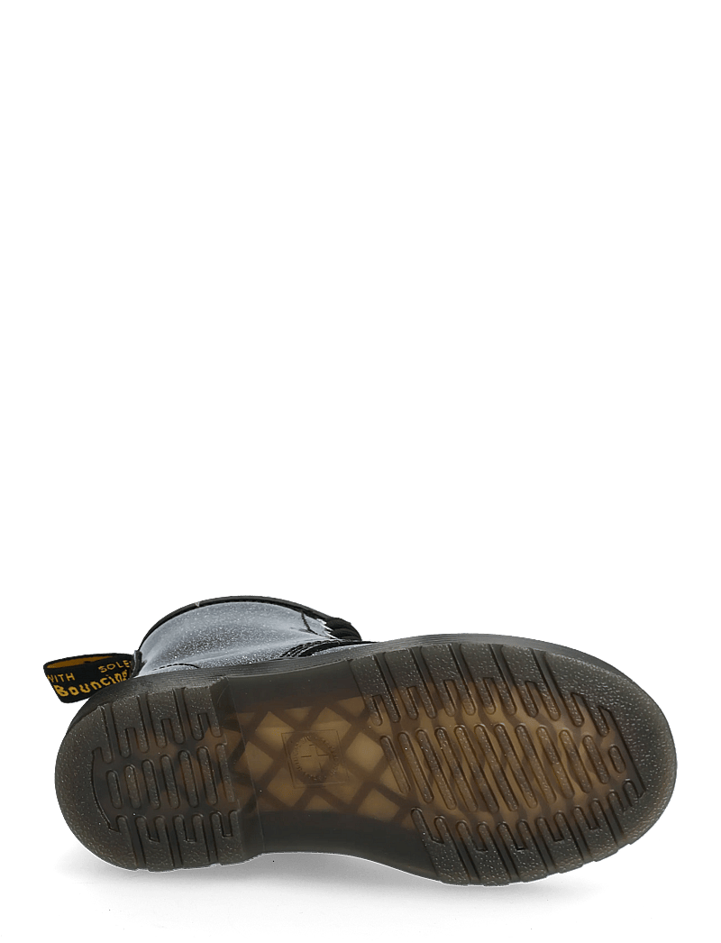 Dr. Martens - 1460 T Black+Silver Nebula Glitter - stövlar & kängor - black+silver - 4