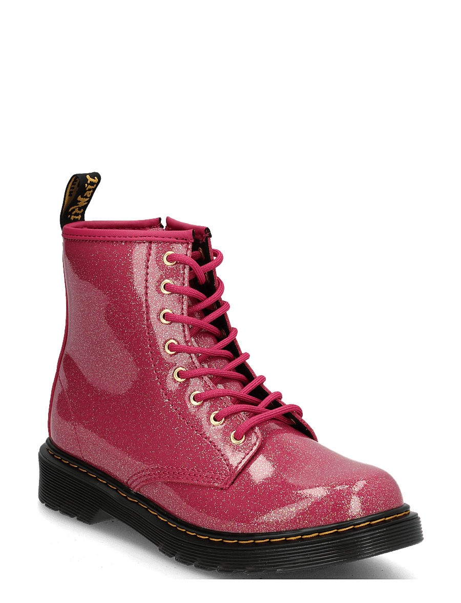 Dr. Martens - 1460 J Fuchsia+Silver+Gold Nebula Glitter - winterstiefel - fuchsia+silver+gold - 0