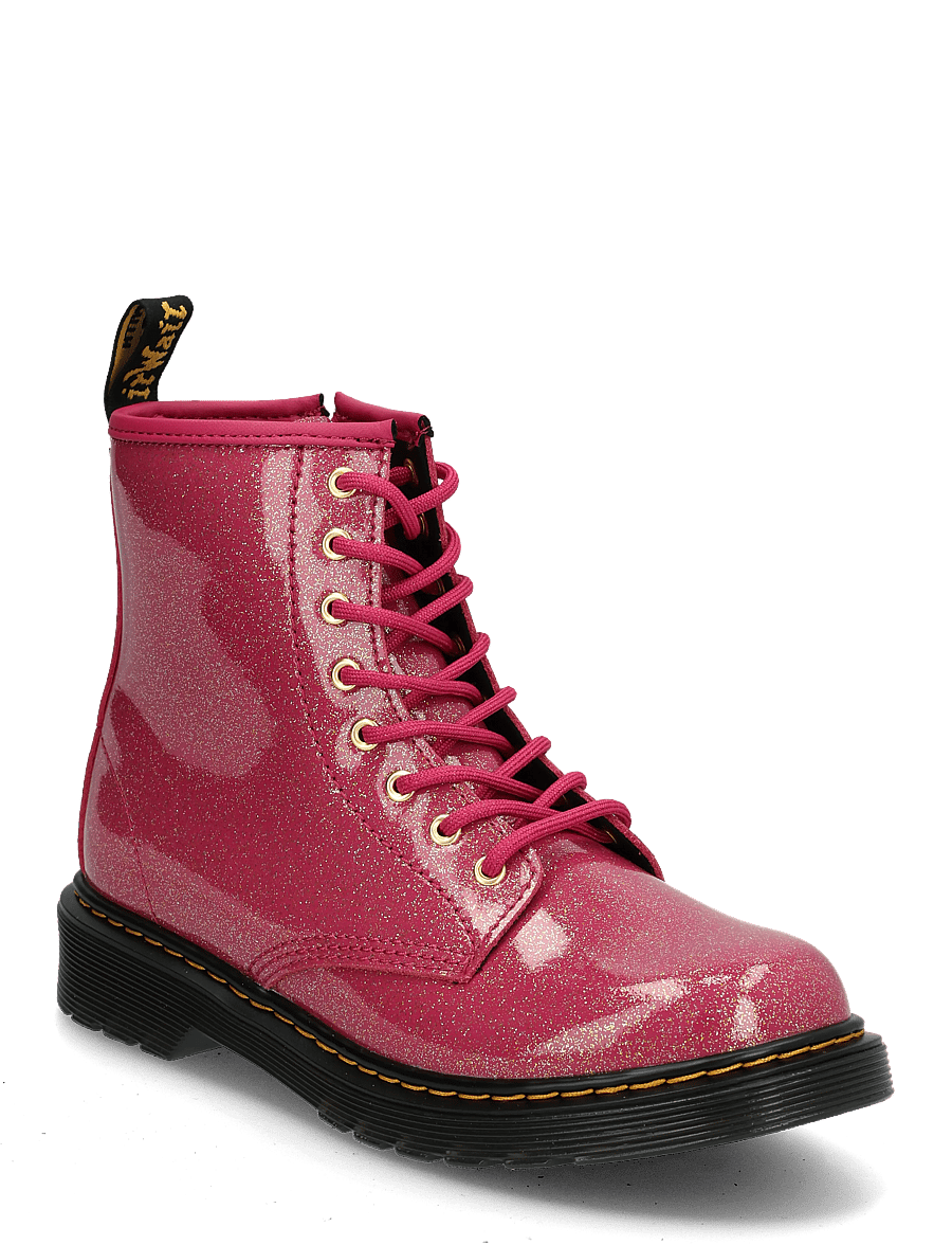 Dr. Martens - 1460 J Fuchsia+Silver+Gold Nebula Glitter - winterstiefel - fuchsia+silver+gold - 0