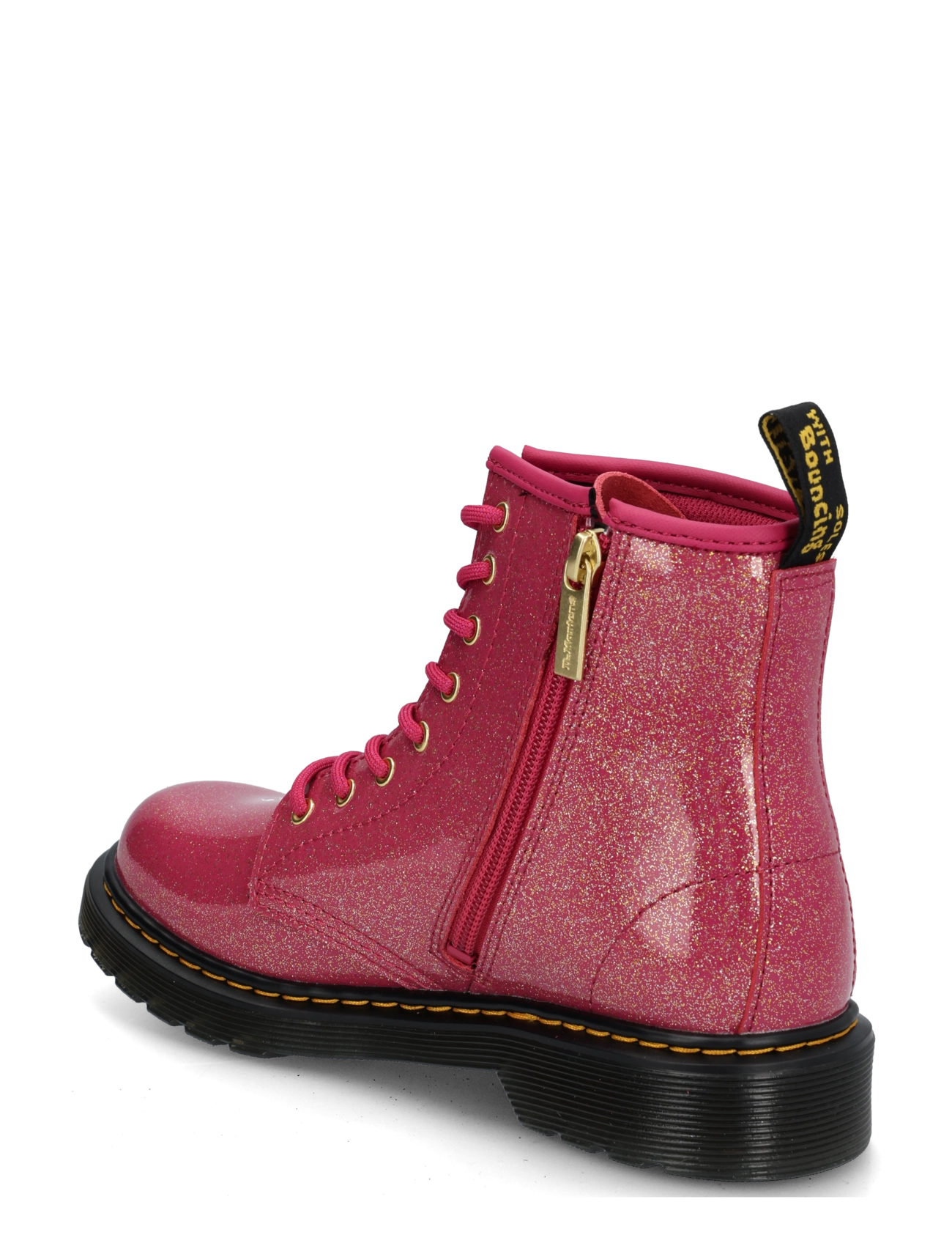 Dr. Martens - 1460 J Fuchsia+Silver+Gold Nebula Glitter - winterstiefel - fuchsia+silver+gold - 1