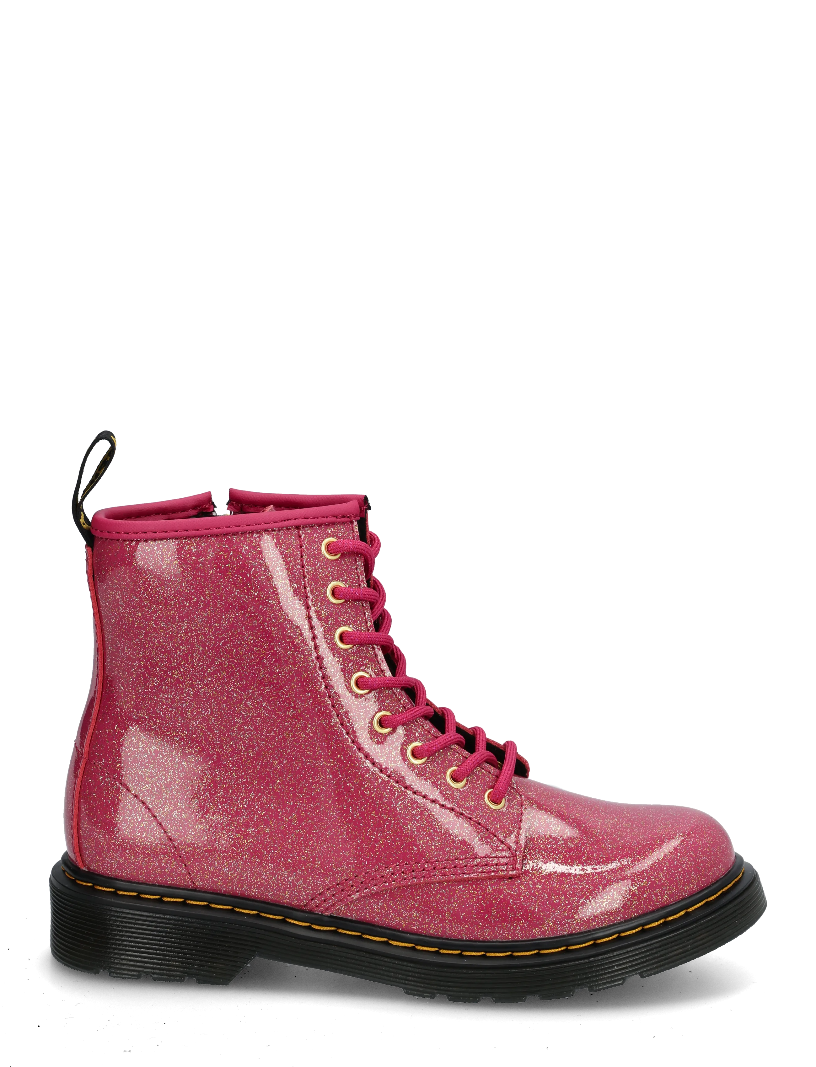 Dr. Martens - 1460 J Fuchsia+Silver+Gold Nebula Glitter - winter boots - fuchsia+silver+gold - 2
