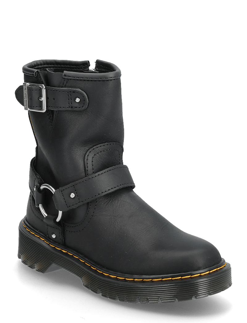 Dr. Martens - Genaya J Black Wyoming - boots - black - 0
