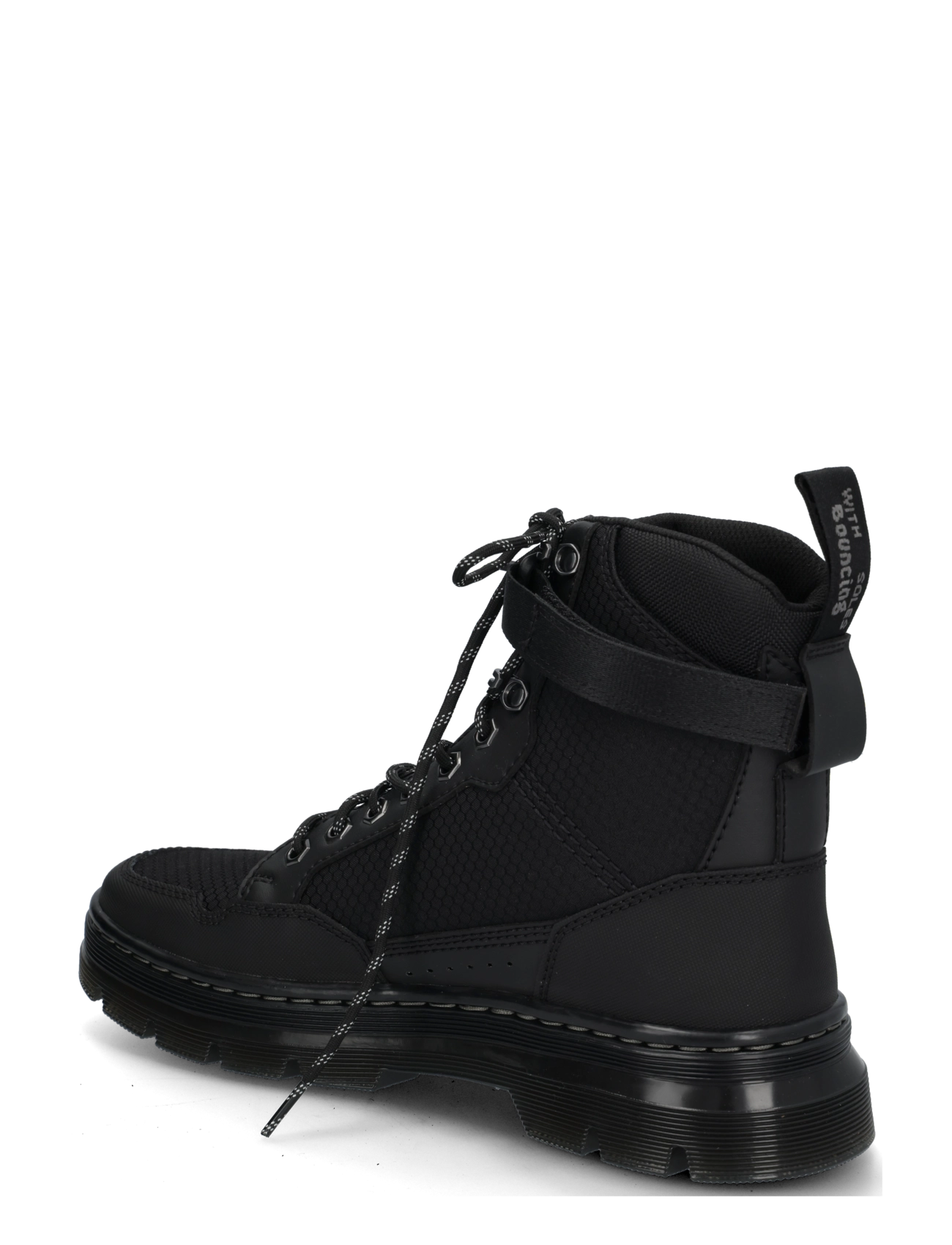 Dr. Martens - Combs Tech Mk.02 Black Recycled Hexagon Canvas+Ajax - schnürstiefel - black - 1