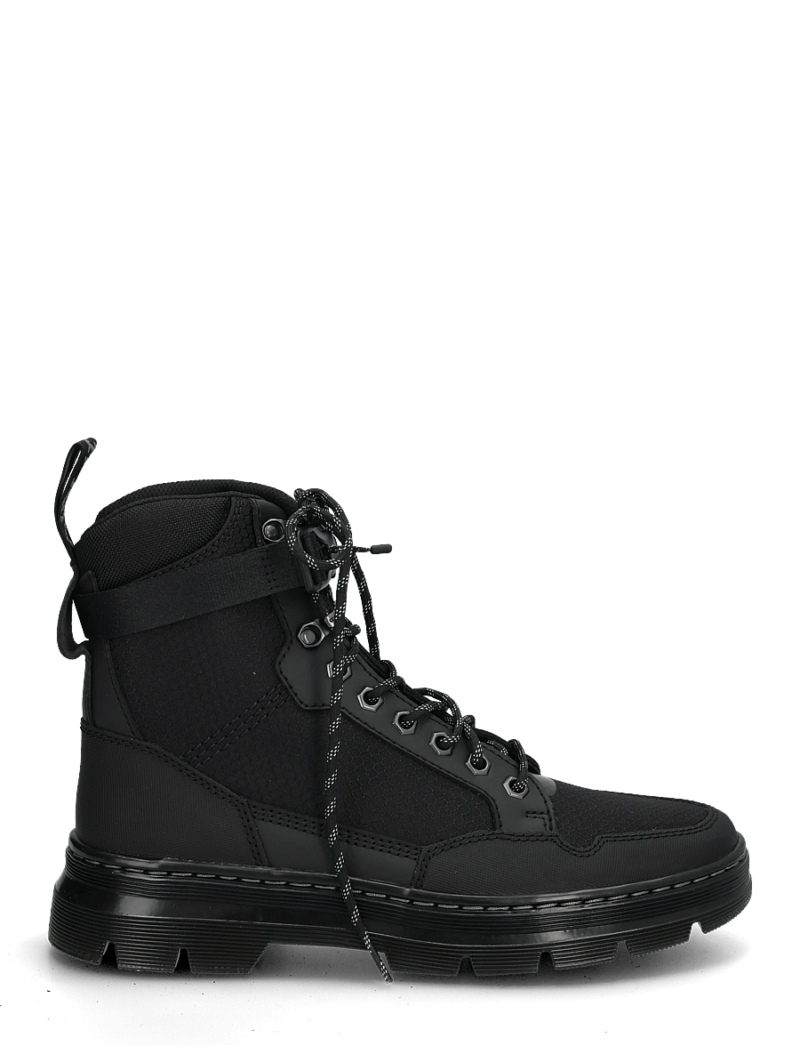 Dr. Martens - Combs Tech Mk.02 Black Recycled Hexagon Canvas+Ajax - schnürstiefel - black - 2