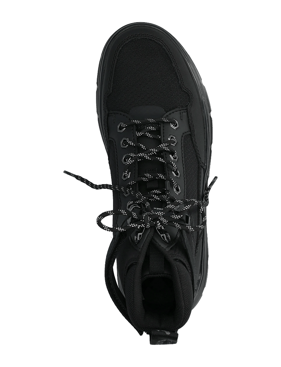 Dr. Martens - Combs Tech Mk.02 Black Recycled Hexagon Canvas+Ajax - schnürstiefel - black - 3