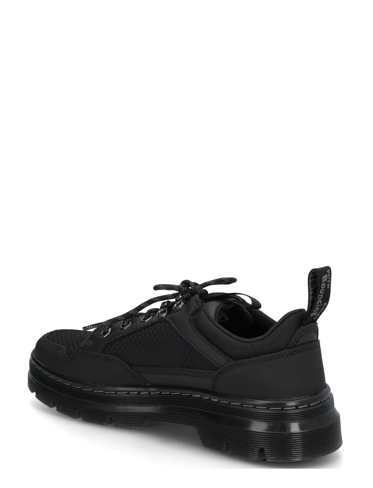 Dr. Martens - Reeder Mk.02 Black Recycled Hexagon Canvas+Ajax - low-top sneaker - black - 1