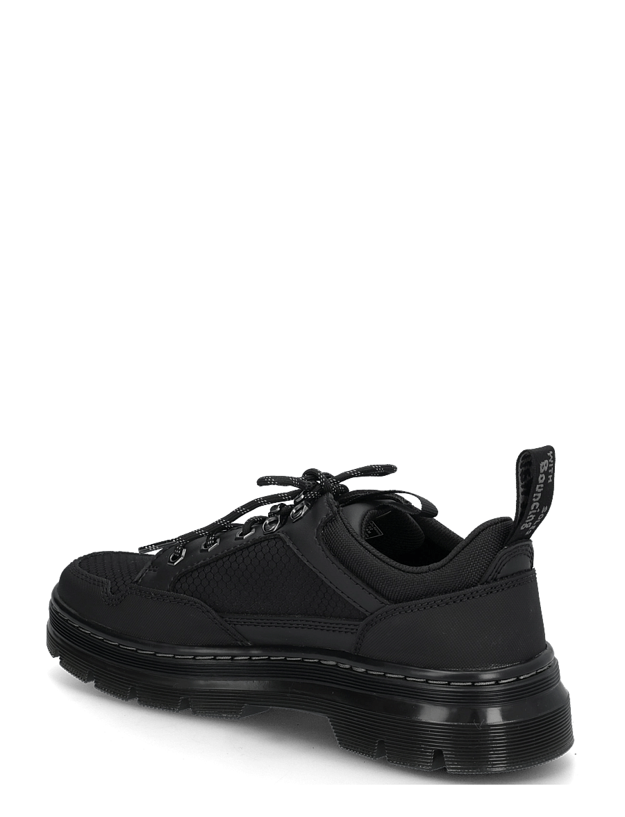 Dr. Martens - Reeder Mk.02 Black Recycled Hexagon Canvas+Ajax - low-top sneaker - black - 1